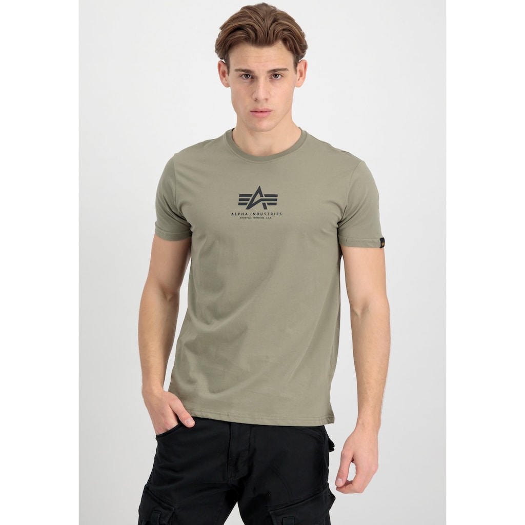 Alpha Industries Rundhalsshirt »Basic T ML«