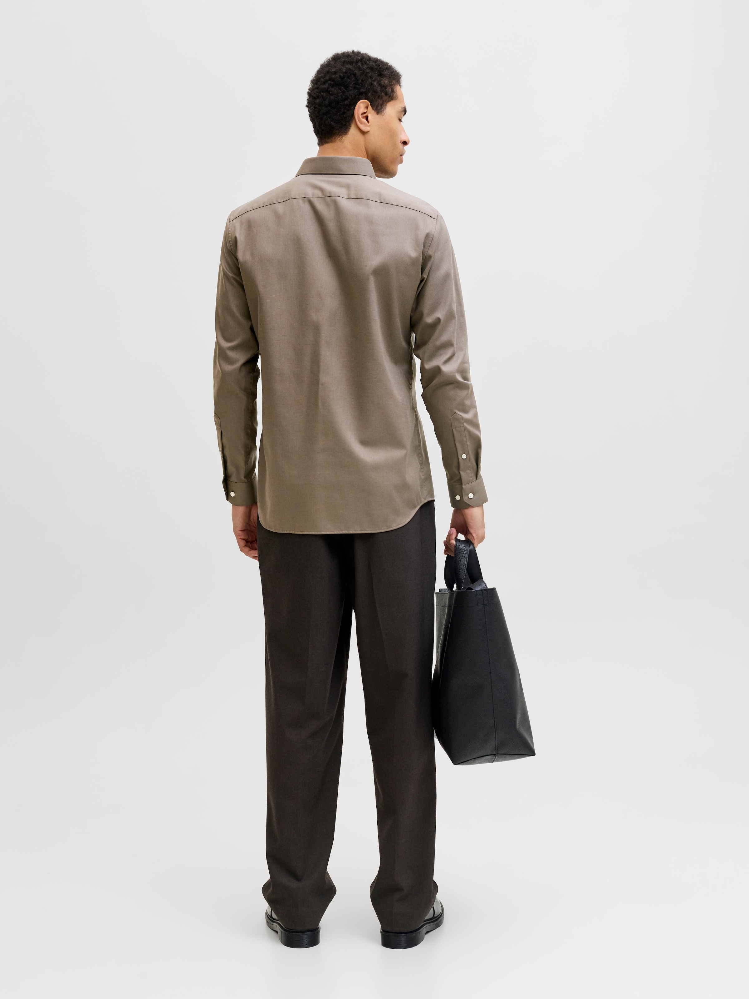 Jack & Jones Langarmhemd »JPRBLAPARKER Slim Fit Hemd, atmungsaktiv, ideal für den Alltag« Baumwolle, slim fit