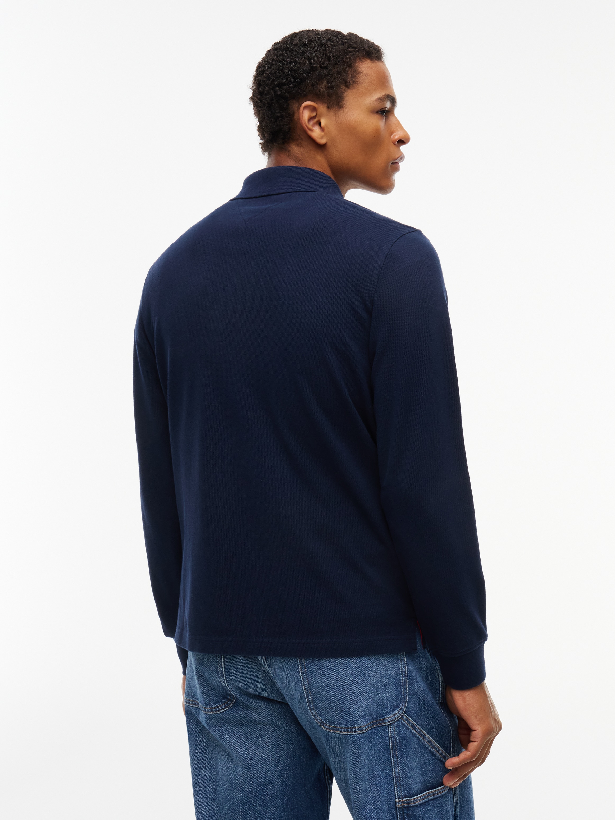 Tommy Jeans Langarm-Poloshirt »REGULAR POLO« Regular fit mit Polokragen