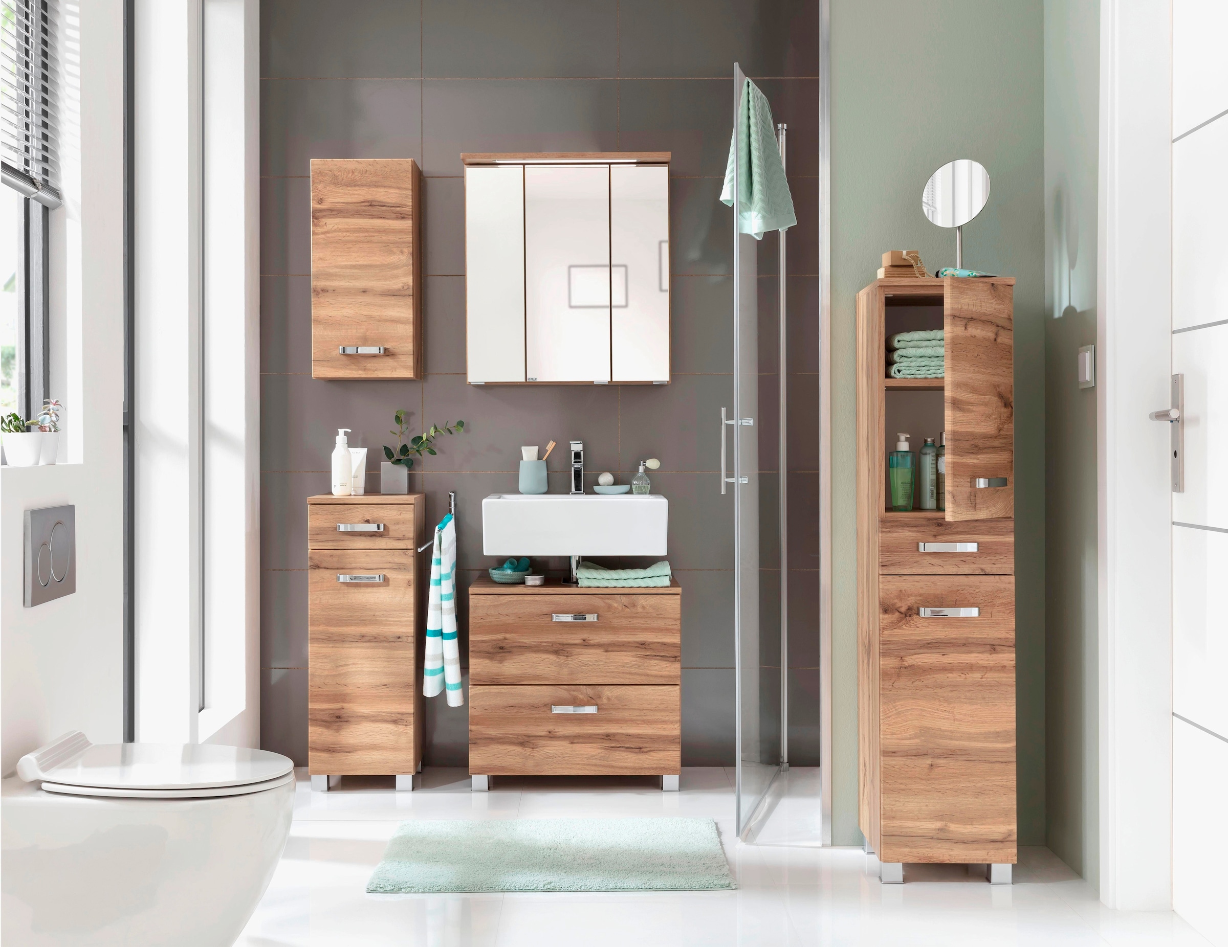 welltime Spiegelschrank »Ravenna«, Breite 60 cm