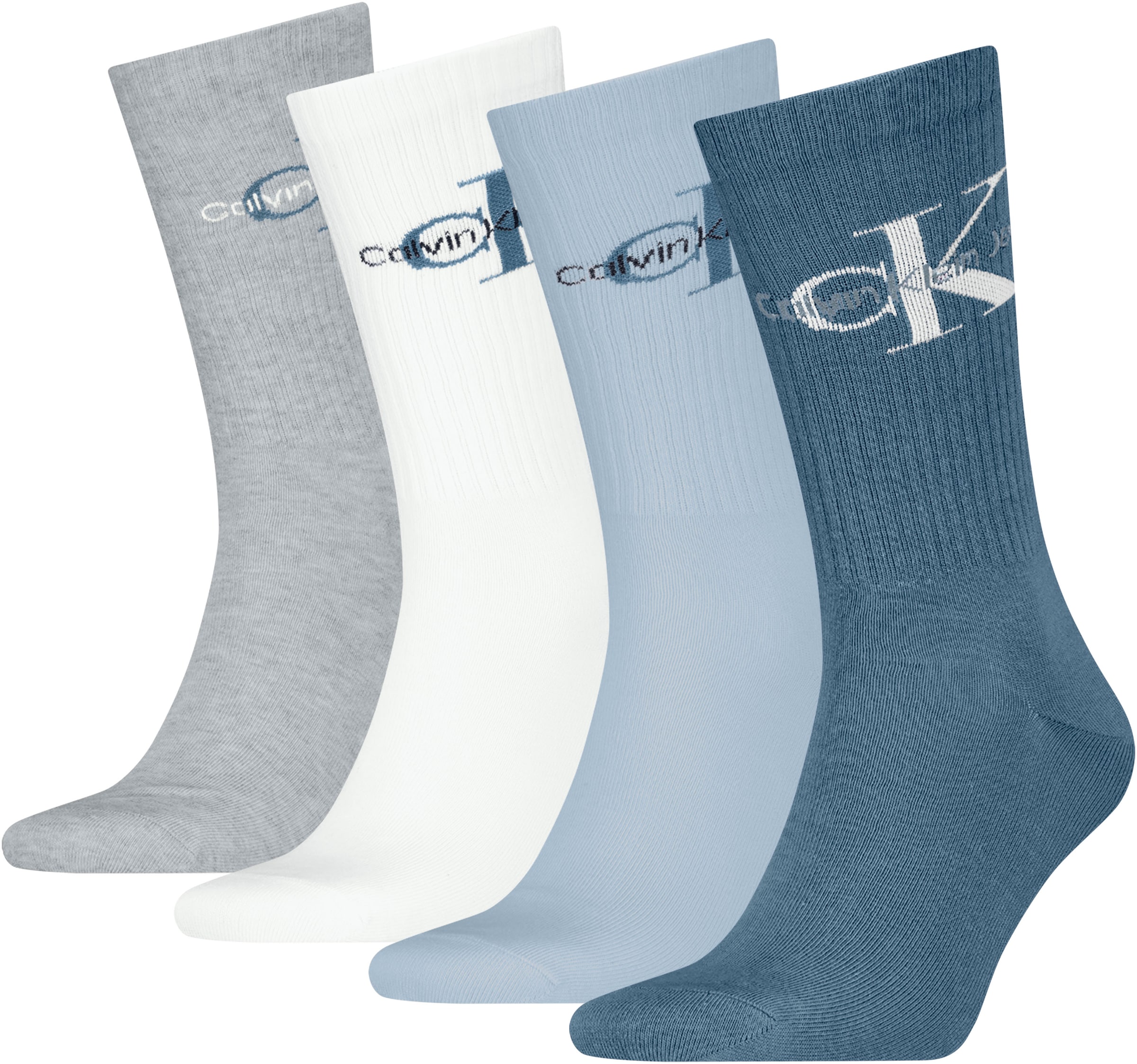 Calvin Klein Jeans Socken, (4 Paar), mit Logo