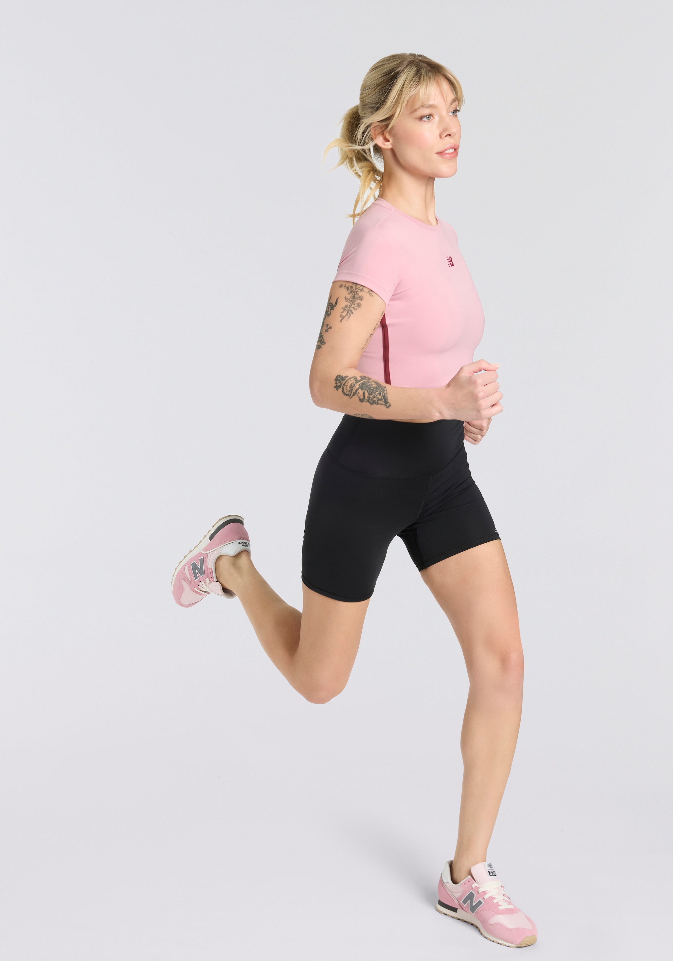 New Balance Laufshorts »NB HARMONY HIGH RISE SHORT 6«