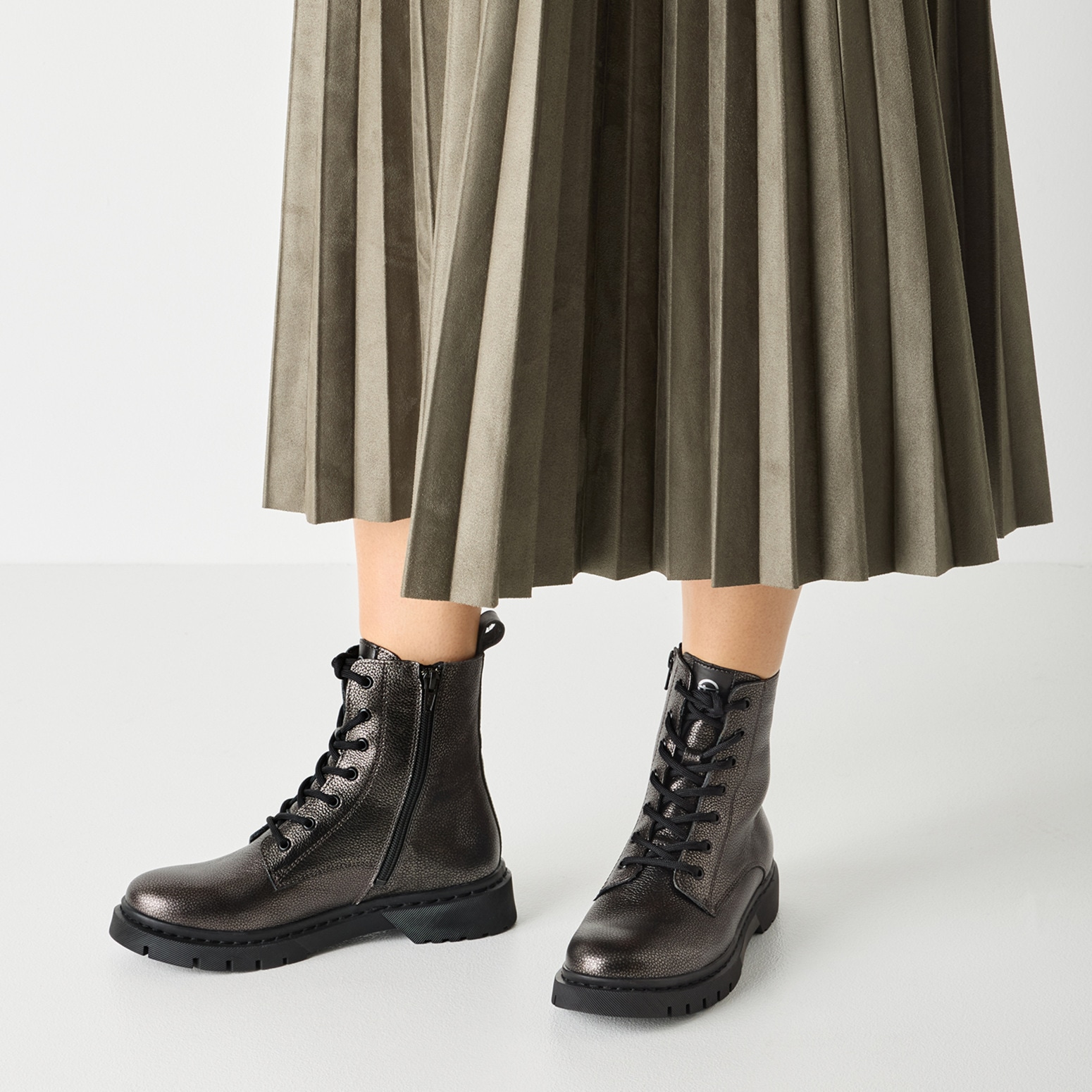 Tamaris Schnürboots  , Herbstboots, Schnürstiefelette mit praktischer Anziehlasche