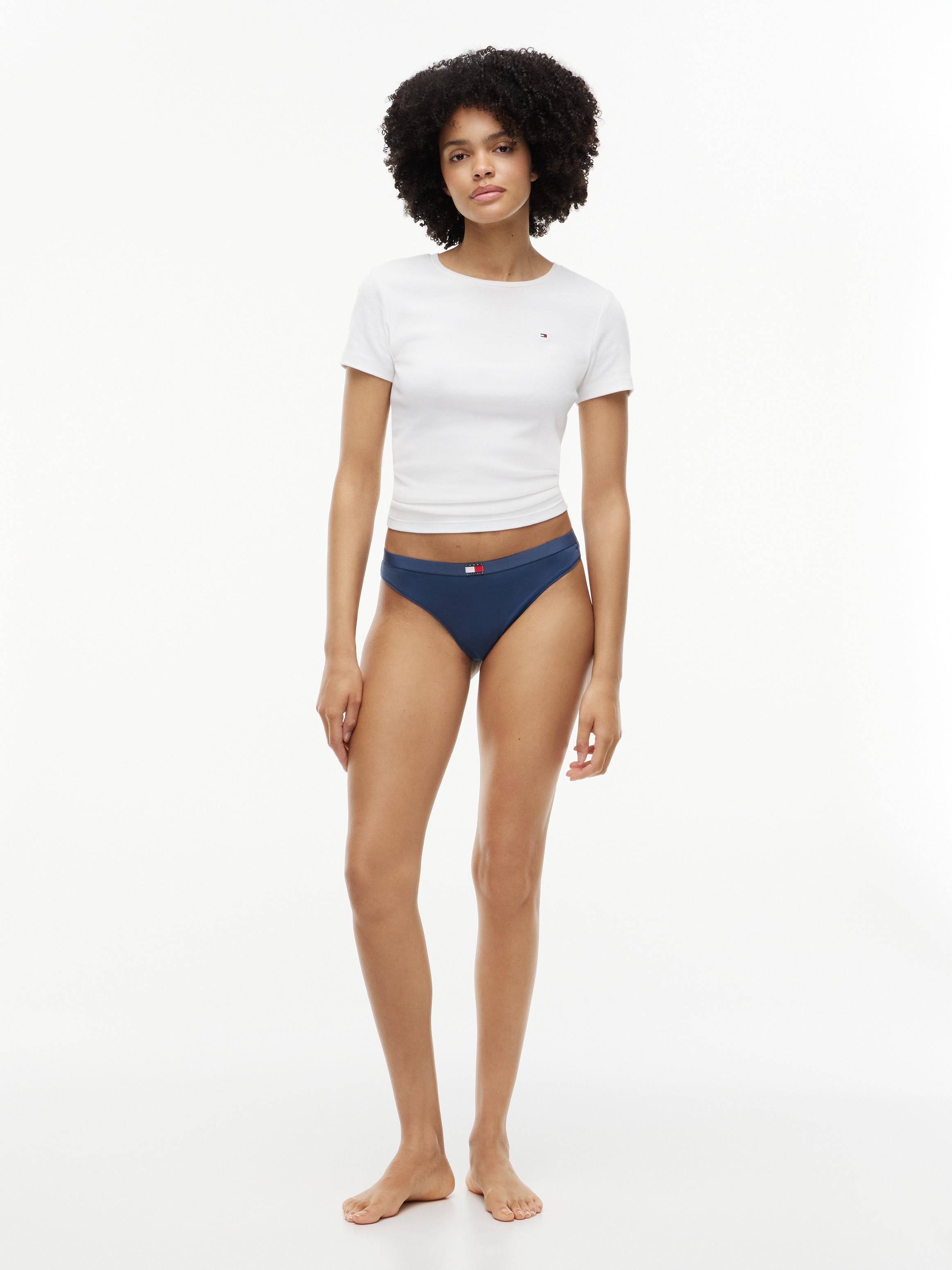 Tommy Hilfiger Underwear Tanga »5 PACK FLAG THONG« Packung, 5er, 5 Stk. mit Logo
