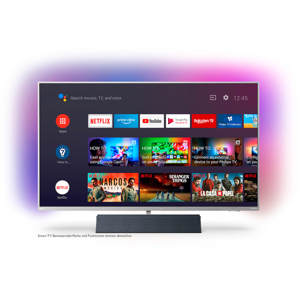 Philips LED-Fernseher »43PUS9235/12«, 108 cm/43 Zoll, 4K Ultra HD, Smart-TV, 3-seitiges Ambilight