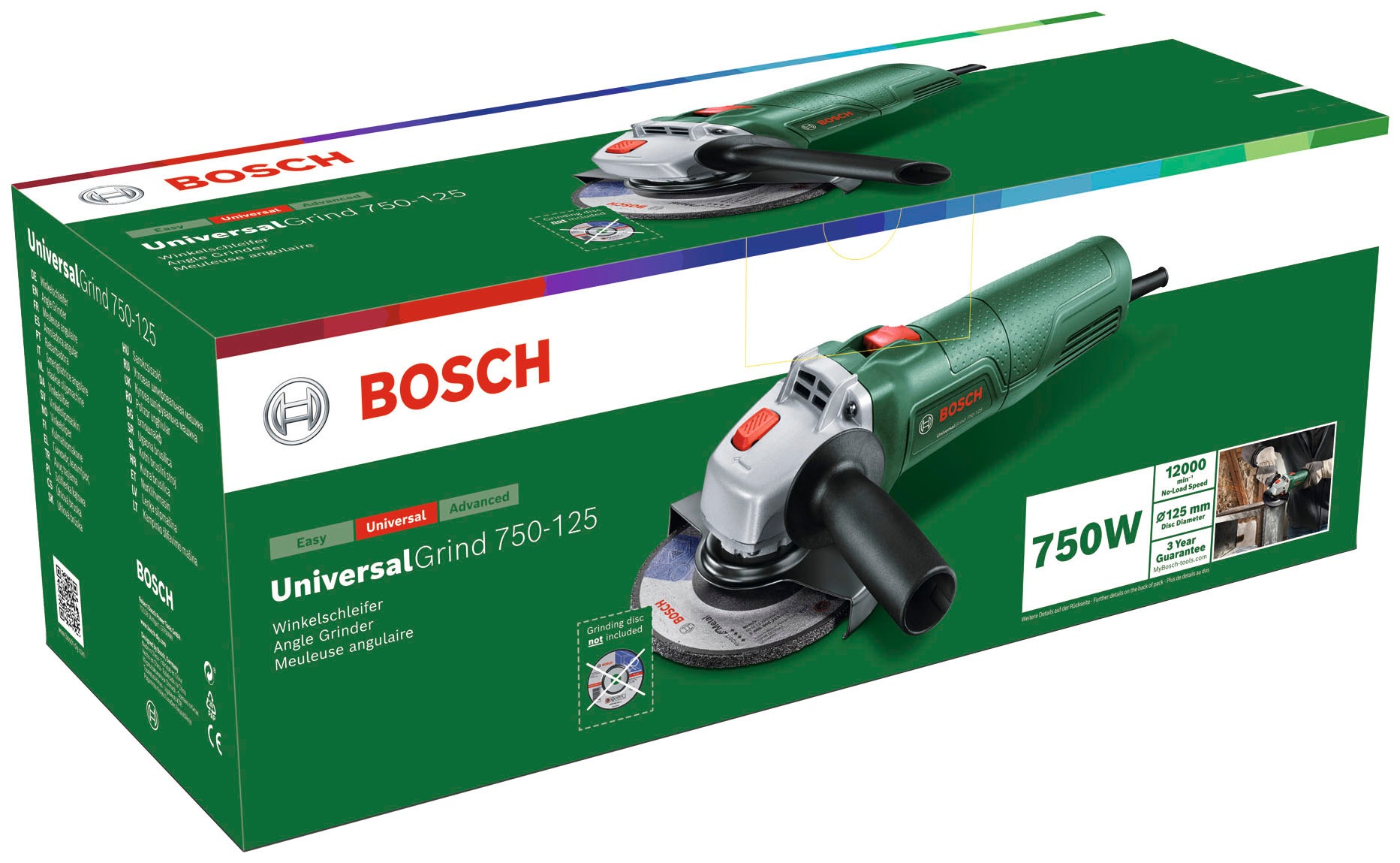 Bosch Home & Garden Winkelschleifer »UniversalGrind 750-115«