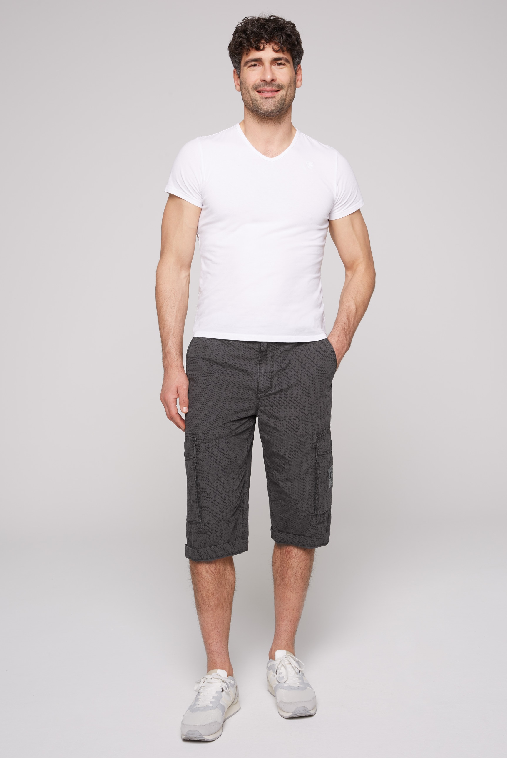 CAMP DAVID Cargoshorts, mit All-Over Print