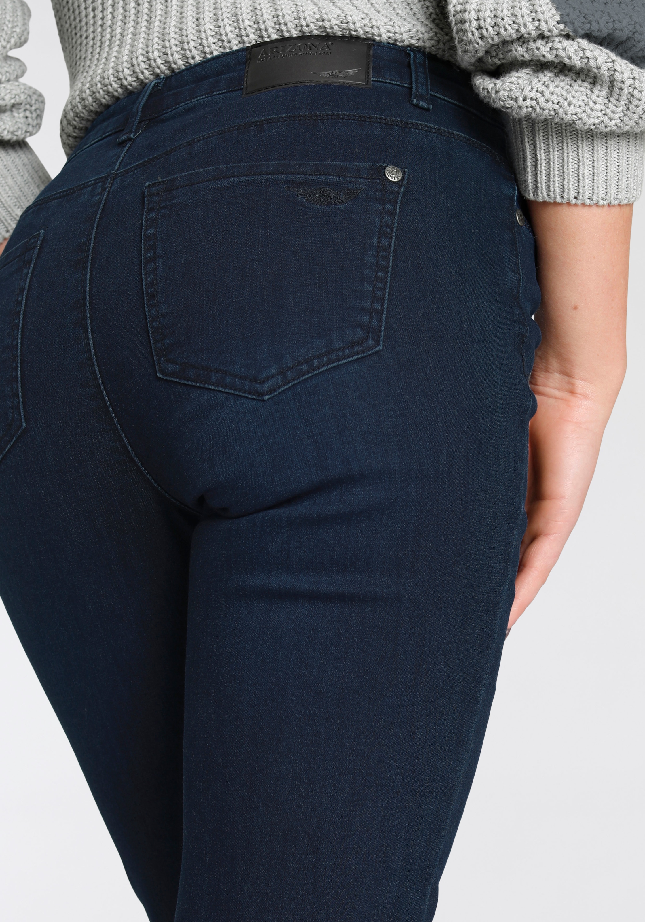 Arizona Skinny-fit-Jeans »mit Thermo Effekt«, High Waist
