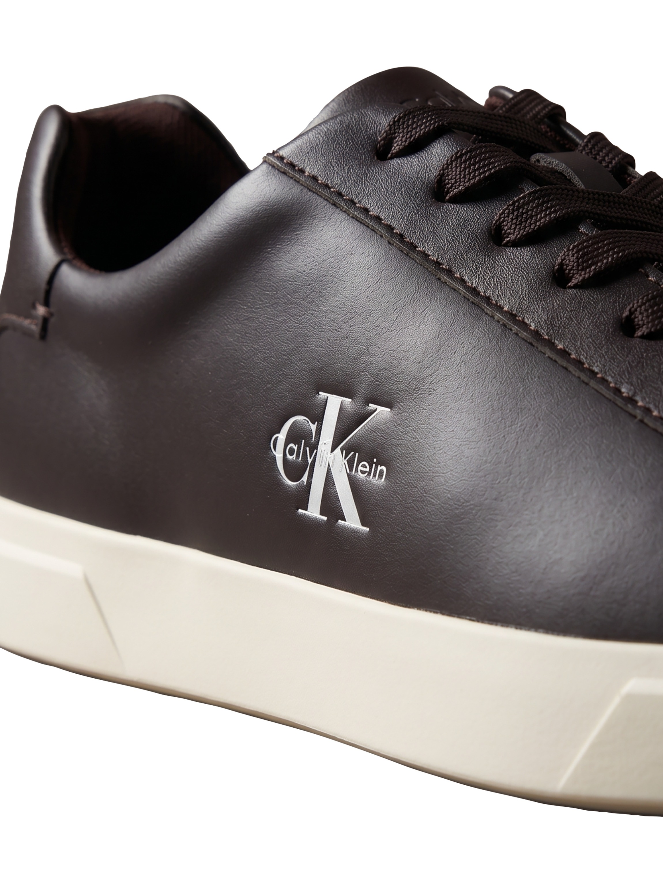 Calvin Klein Sneaker »LOW PROF CUPSOLE LTH«  Schnürschuh, Halbschuh mit Schaftrandpolsterung