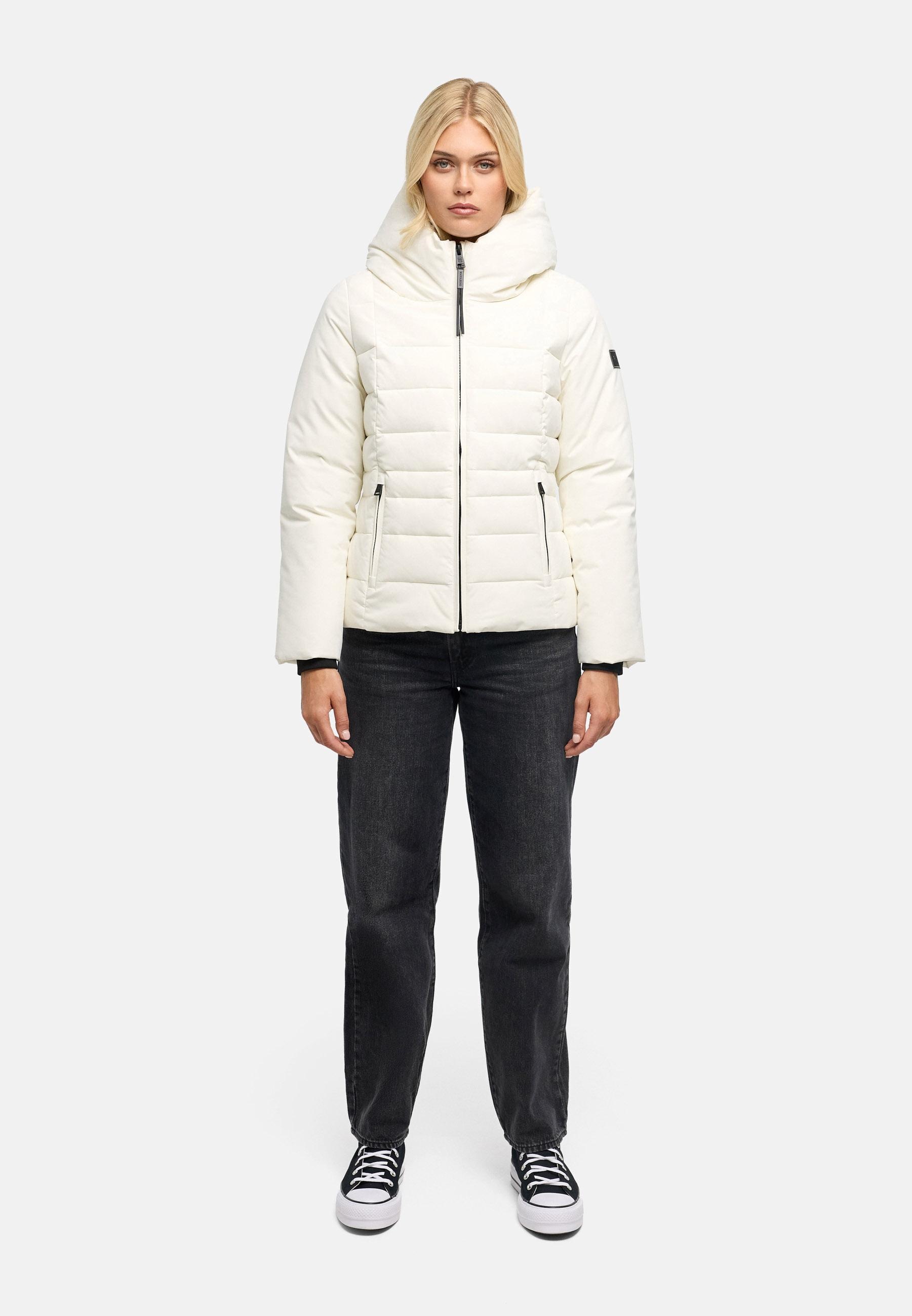Navahoo Outdoorjacke »Outdoorjacke Stepptänzchen XIV« mit Kapuze Warme Damen Steppjacke mit Kapuze