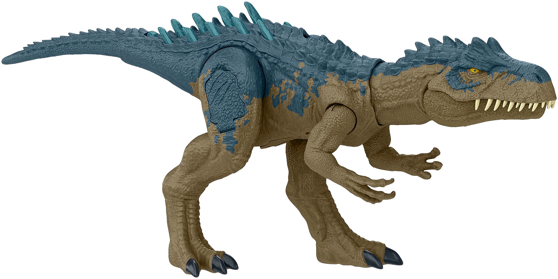 Mattel® Actionfigur »Jurassic World, Ruthless Rampage Allosaurus«, mit Angriffsbewegung und Geräuschen