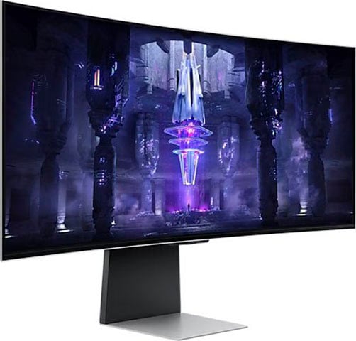 Samsung Curved-Gaming-OLED-Monitor »Odyssey OLED G8SB S34BG850SU«, 86 cm/34 Zoll, 3440 x 1440 px, 4K Ultra HD, 0,1 ms Reaktionszeit, 175 Hz, 0.03ms GTG