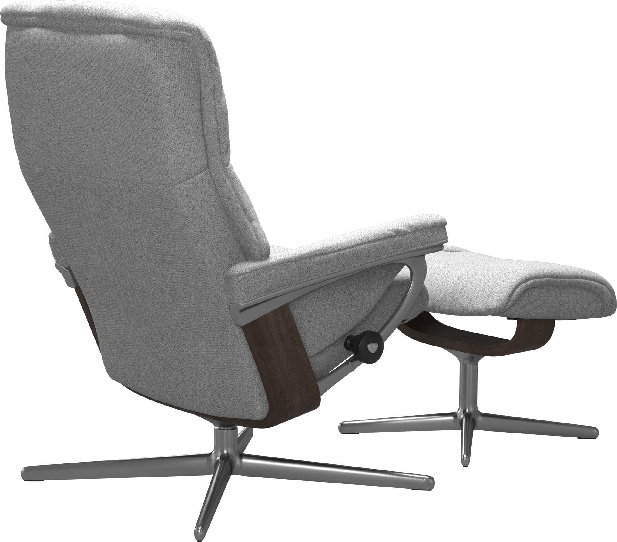 Stressless® Fußhocker »Mayfair«, mit Cross Base, Größe S, M & L, Holzakzent Wenge