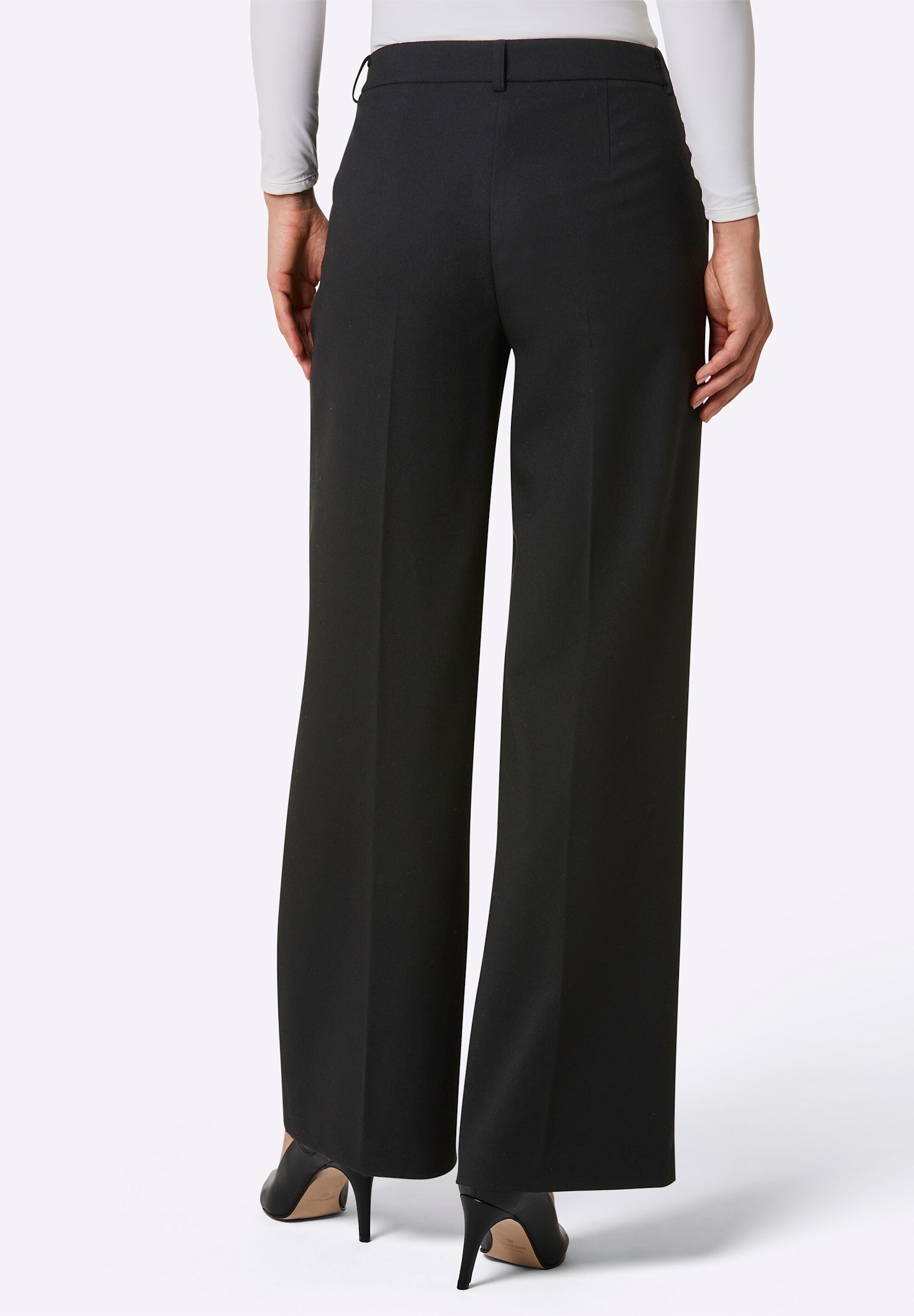 creation L Bundfaltenhose »Woll-Mix-Hose Wollhose«