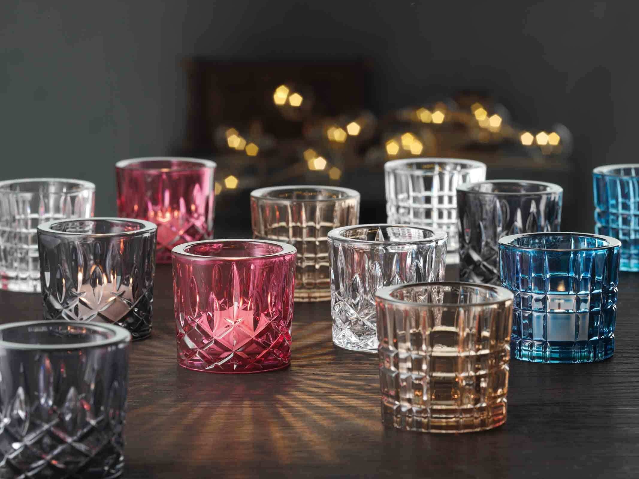 Nachtmann Kerzenhalter »Teelichthalter Square Votives ø 7,1 x 6,6 cm 2er Set«