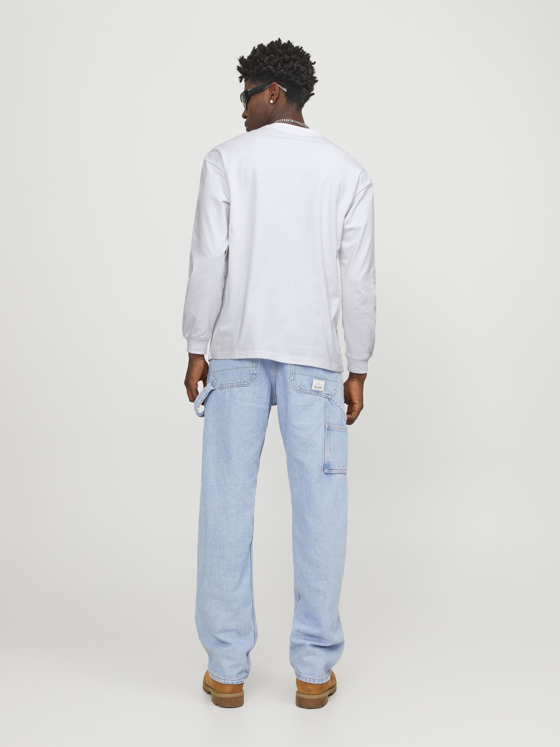 Jack & Jones Langarmshirt »JORVESTERBRO TEE LS CREW NECK NOOS«
