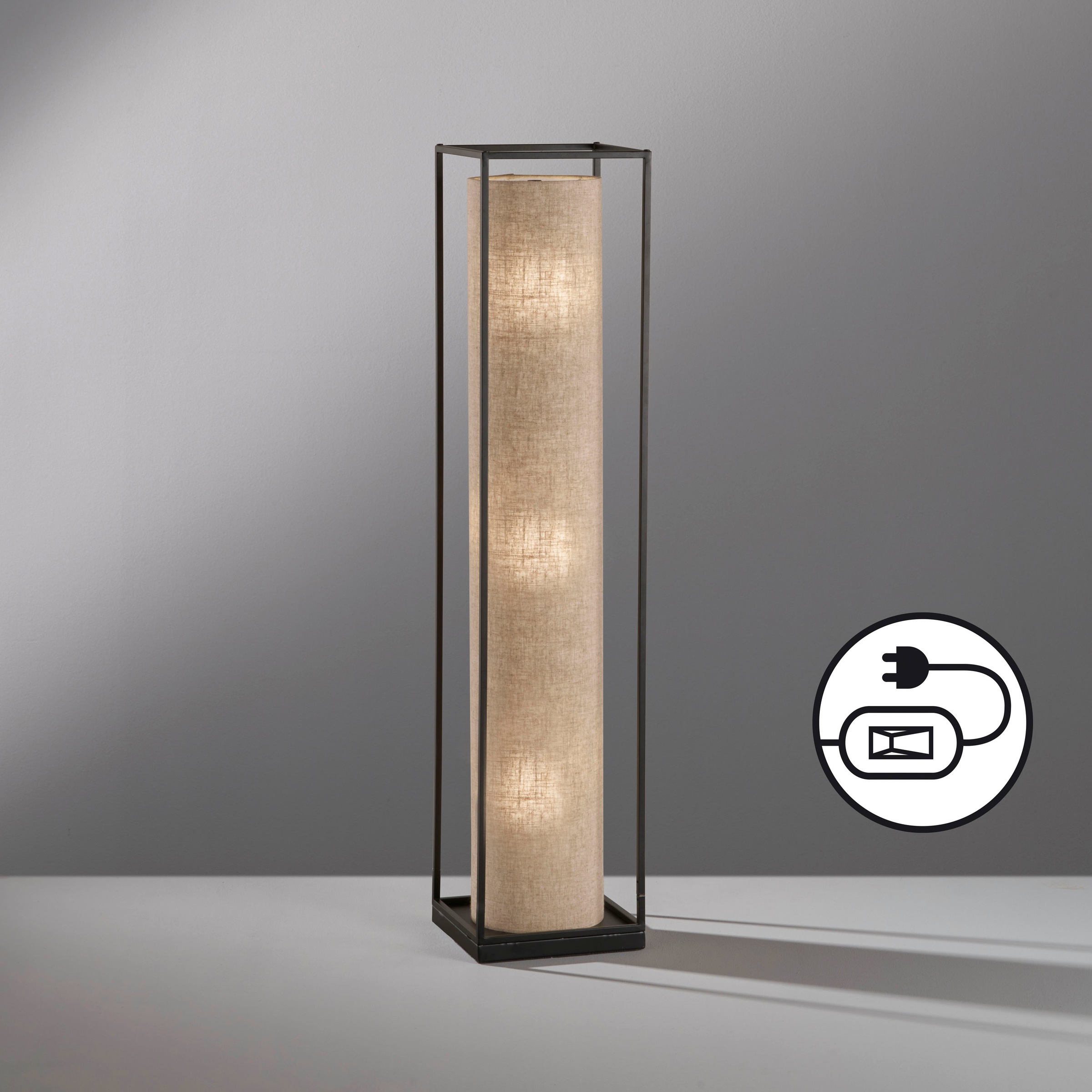 FISCHER & HONSEL Stehlampe »Thor«, Leuchtmittel E14 | ohne Leuchtmittel, hochwertige Verarbeitung