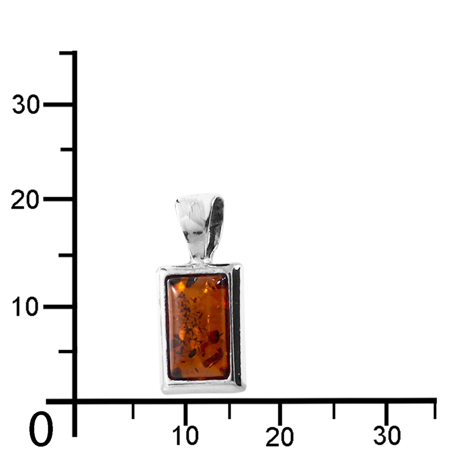 OSTSEE-SCHMUCK Kettenanhänger »- Rabina - Silber 925/000 - Bernstein«