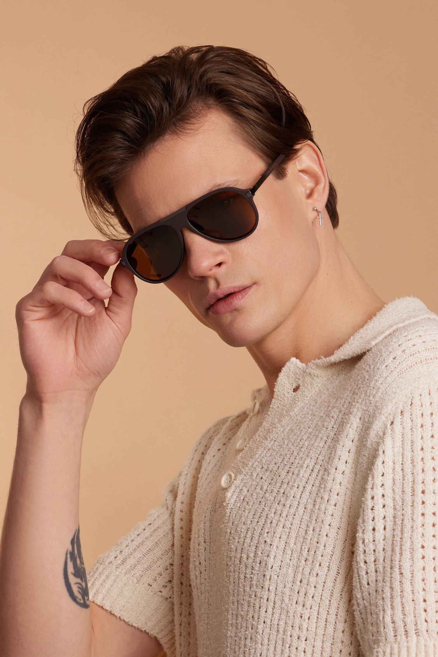 PHILIPP BLANC Sonnenbrille »PA09-01« Glas 0,74 mm, polarisierte Gläser, UV400, CAT3.0