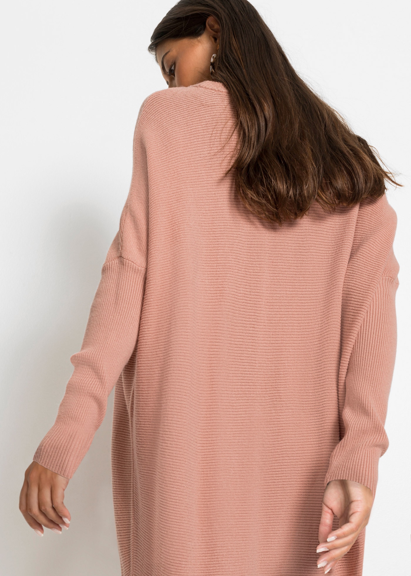 bonprix Longpullover Long-Pullover aus Viskose-Mix