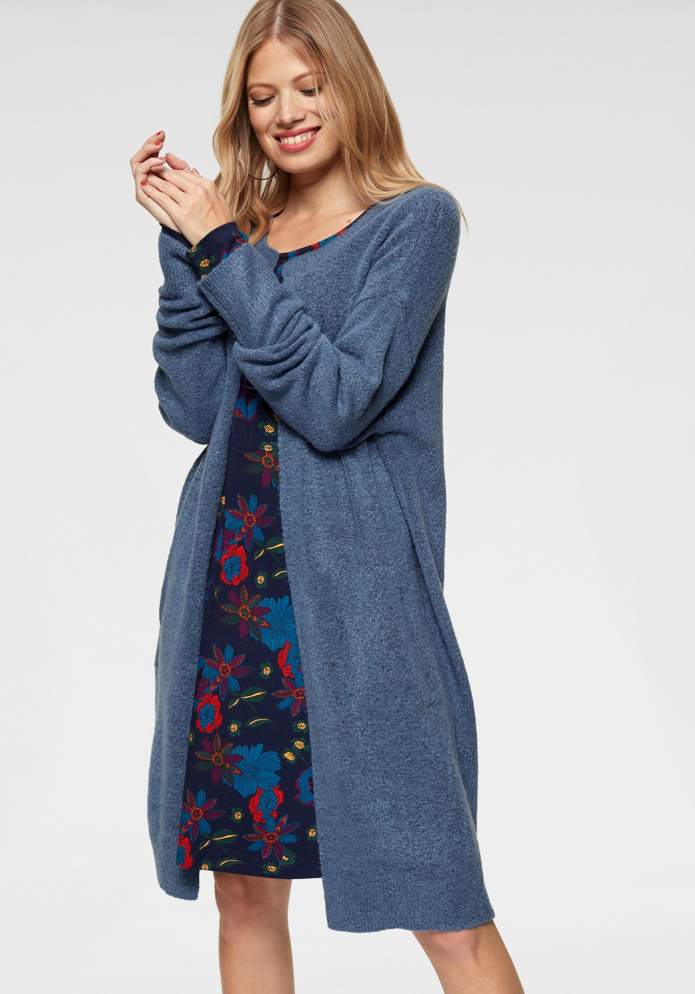 Aniston CASUAL Strickjacke, im Oversize Look bei ♕