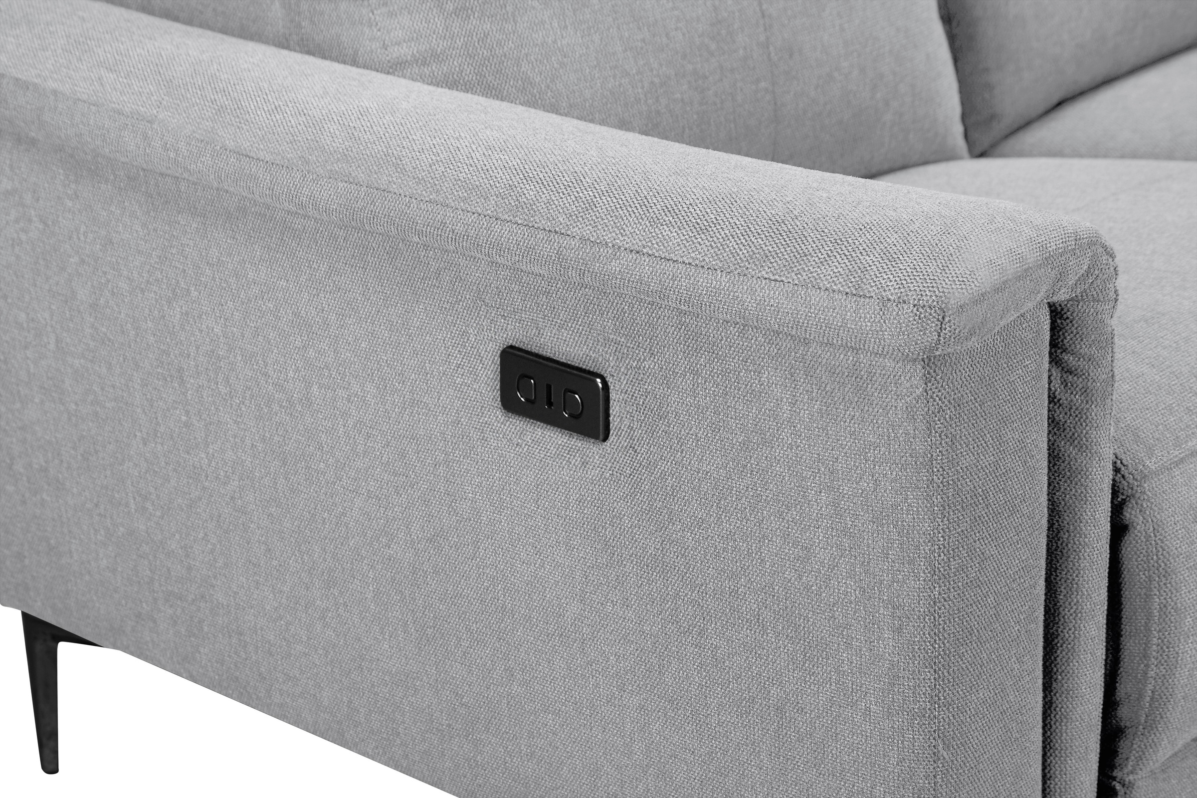 Places of Style 2-Sitzer »Lund«, manueller od. elektrischer Relaxfunktion und USB-A
