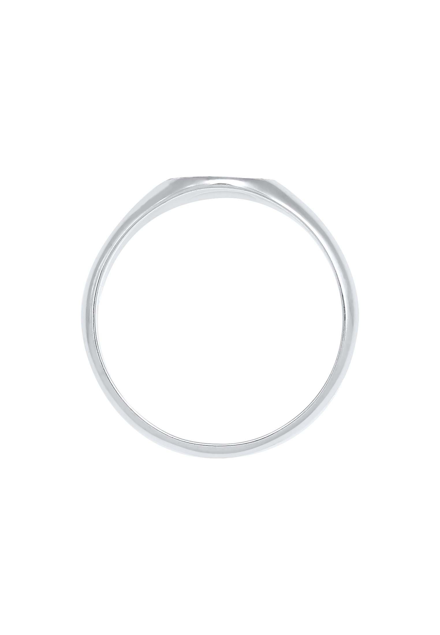 Elli Siegelring »Ring Siegelring Damen Royal Basic Design 925 Silber«