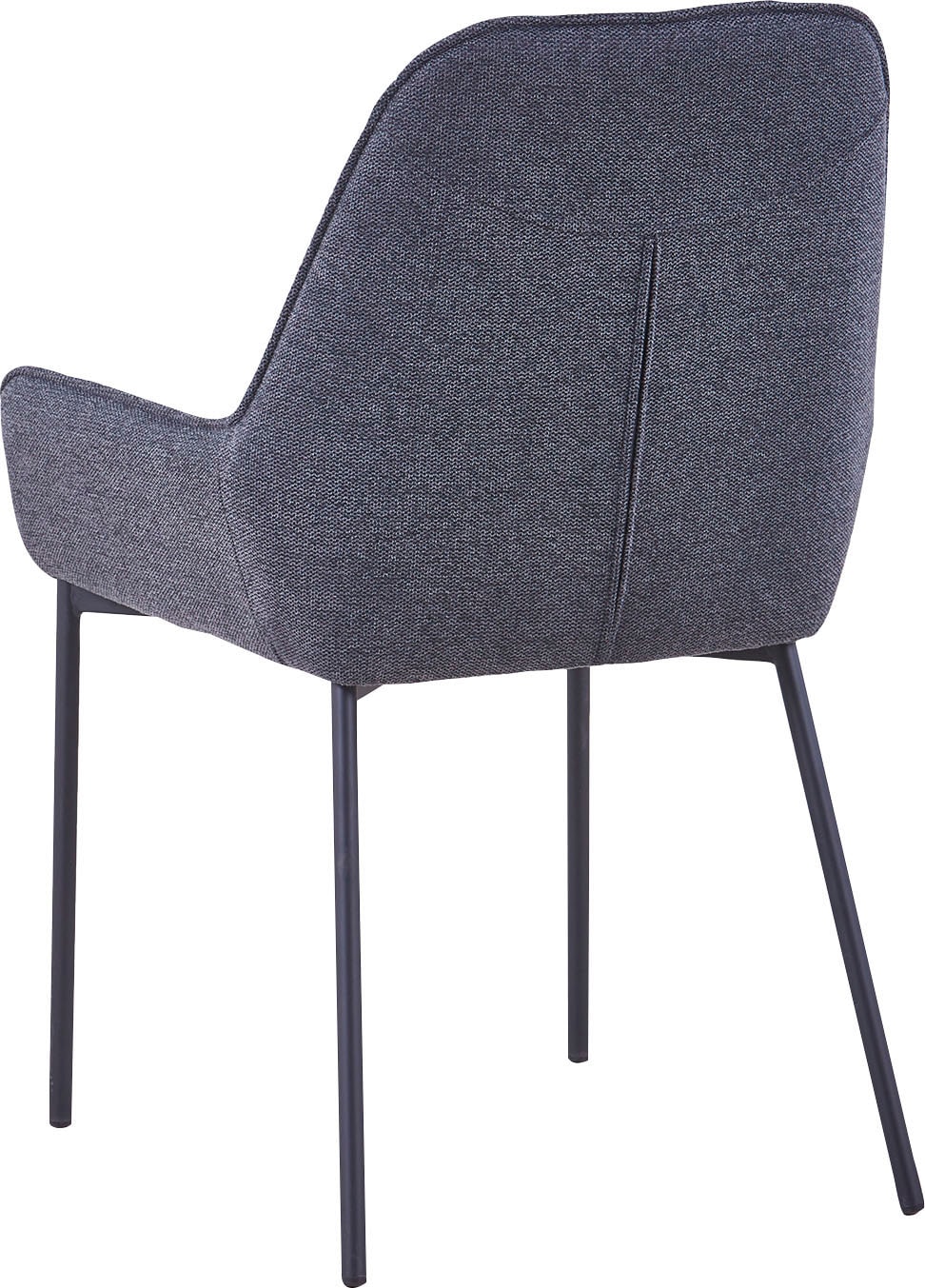 SalesFever Esszimmerstuhl, (Set), 2 St., Struktur (100% Polyester), Bezug aus Strukturstoff