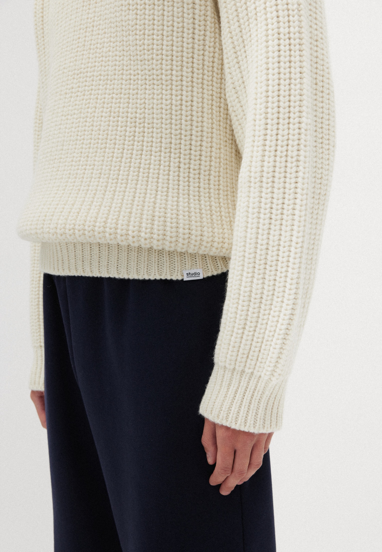 studio seidensticker »Studio« Langarm Rundhals Uni