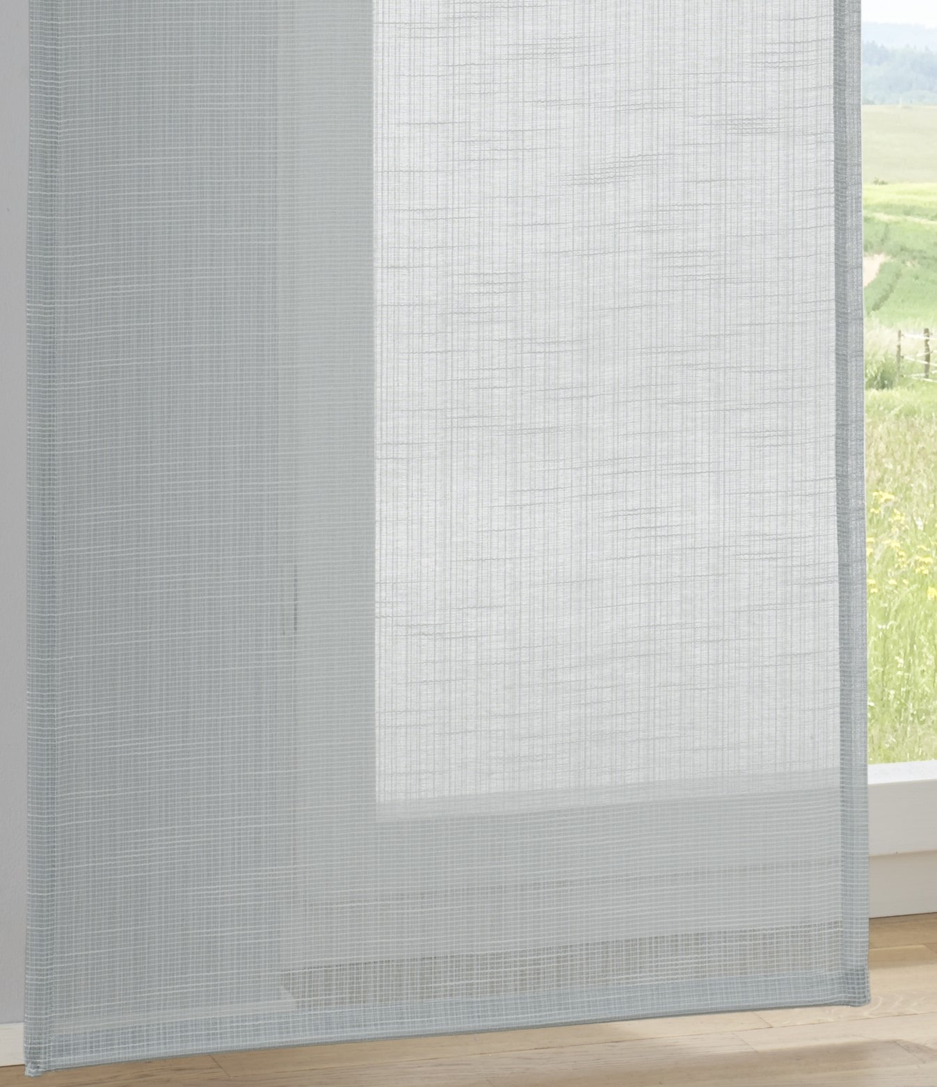 Kutti Schiebegardine »Boston Schiebevorhang« Paneelwagen 1 Stk. tlg. Schiebevorhang uni (1 St)