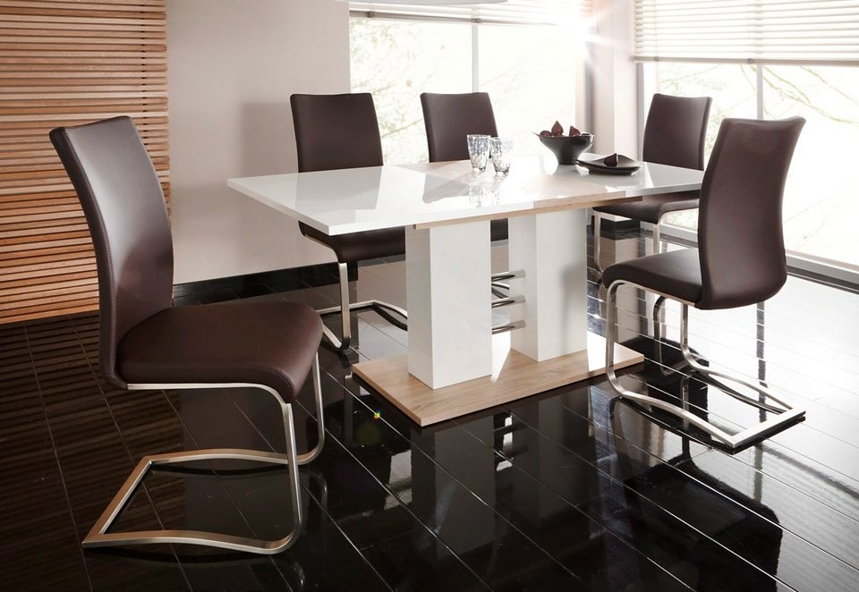 MCA furniture Freischwinger »Arco« (Set) 2 Stk.2er-, 4er-, 6er-Set, Stuhl belastbar bis 130 Kg