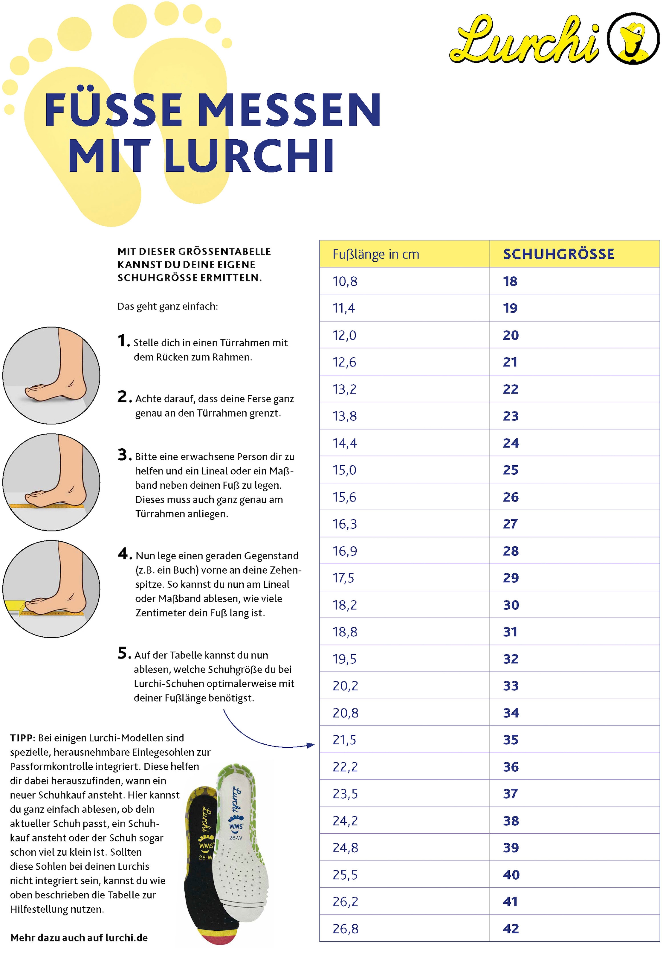 Lurchi Kletterschuh »Ledri-TEX«, Boots, mit TEX-Ausstattung, Größenschablone zum Download