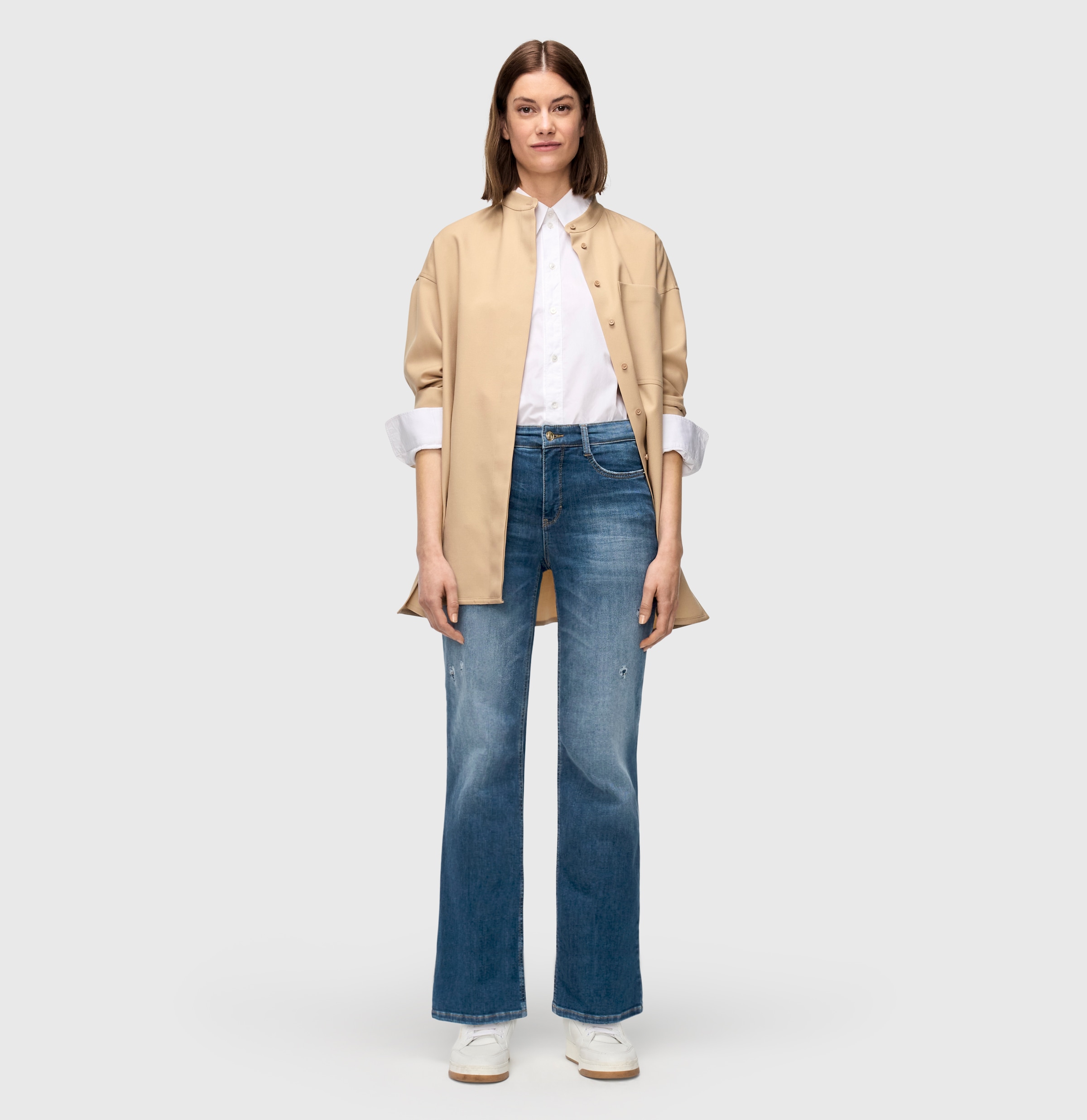 MAC Bootcut-Jeans »LAURA«, im Five-Pocket Style
