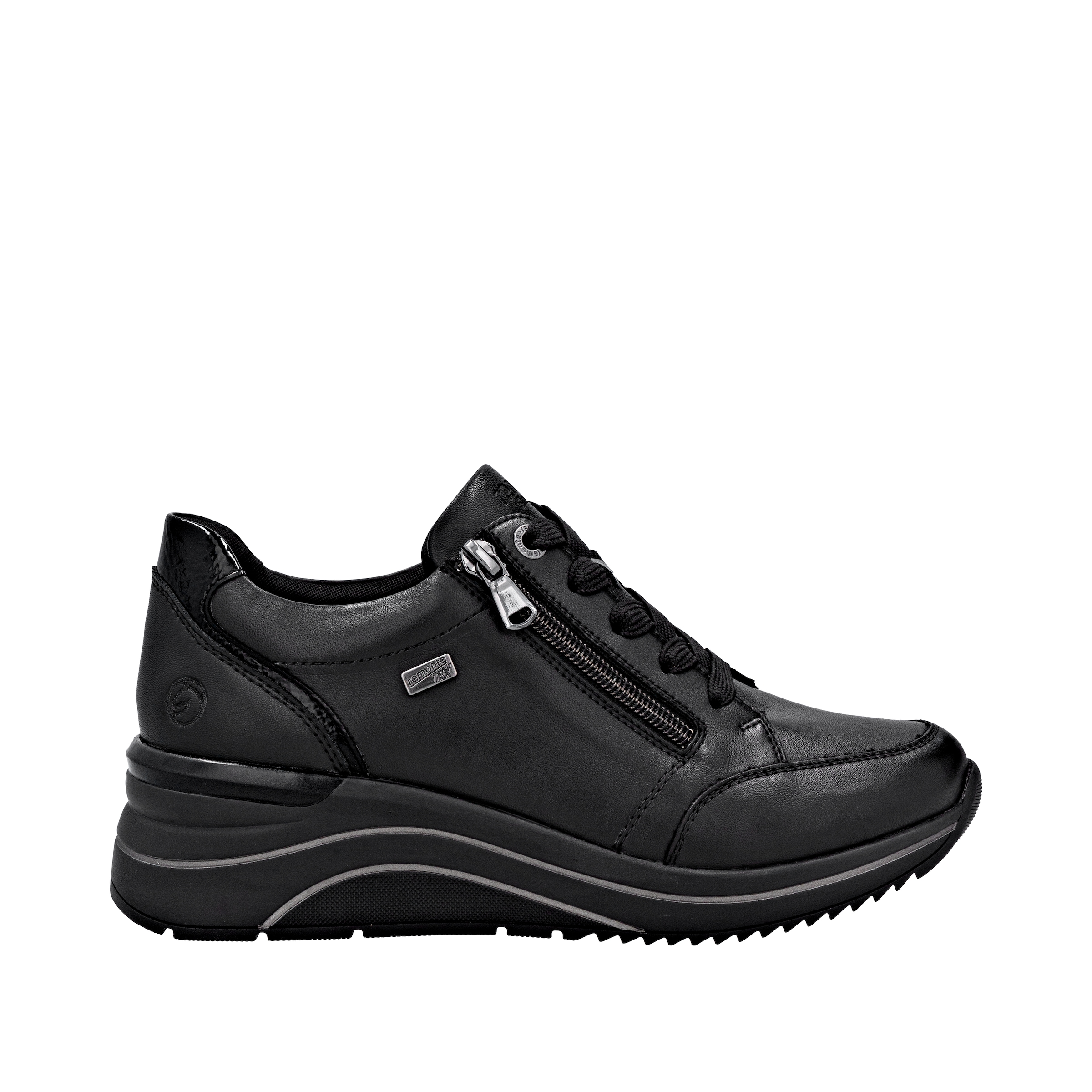 Remonte Keilsneaker, Freizeitschuh, Halbschuh, Schnürschuh mit Rieker TEX-Membran