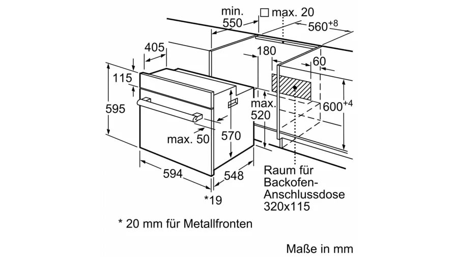 Constructa Elektro-Herd-Set »CH1M00050«