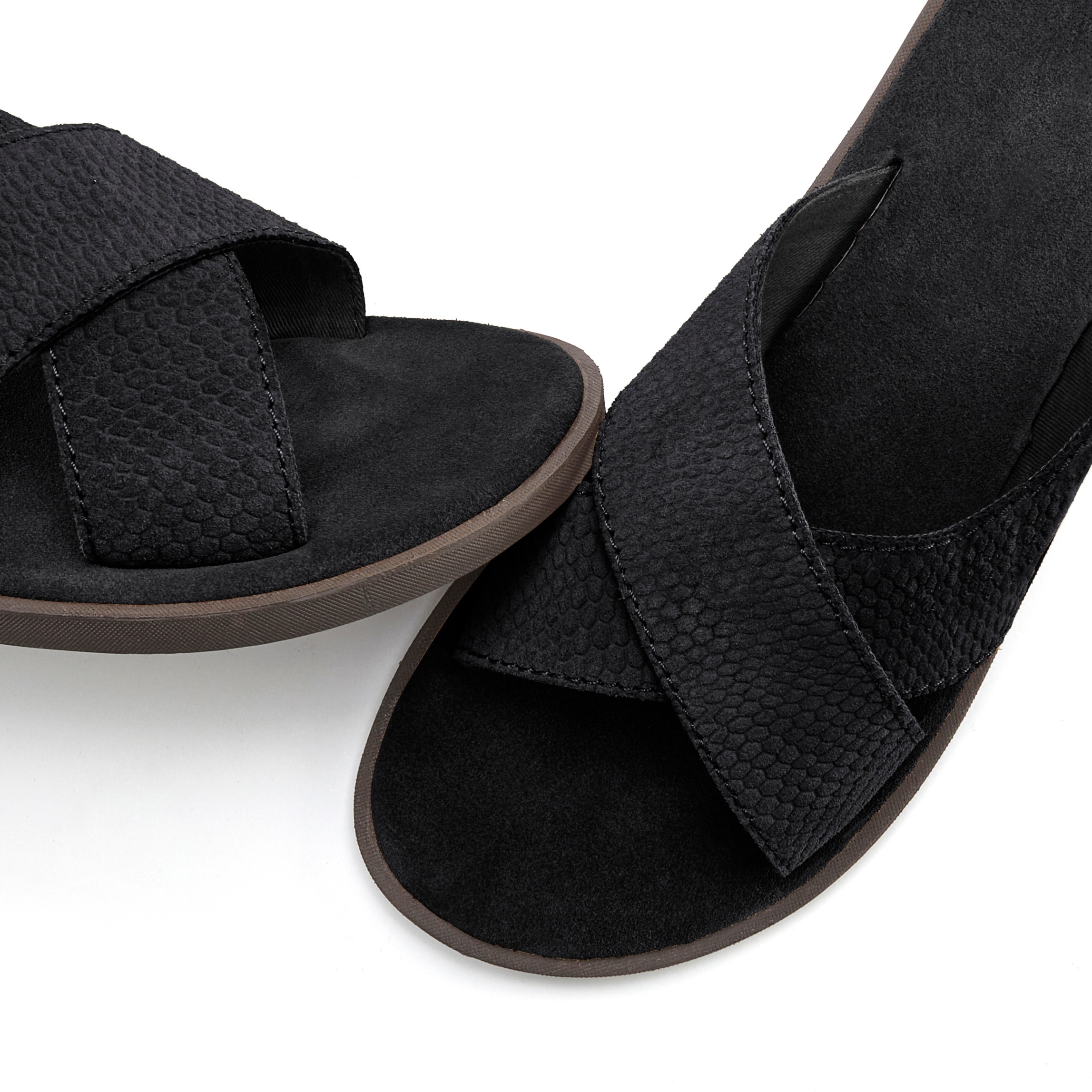 Beachtime Pantolette »Sommerschuhe, offener Schuh, Sandale«  NEU aus weichem Leder mit leichter Sohle