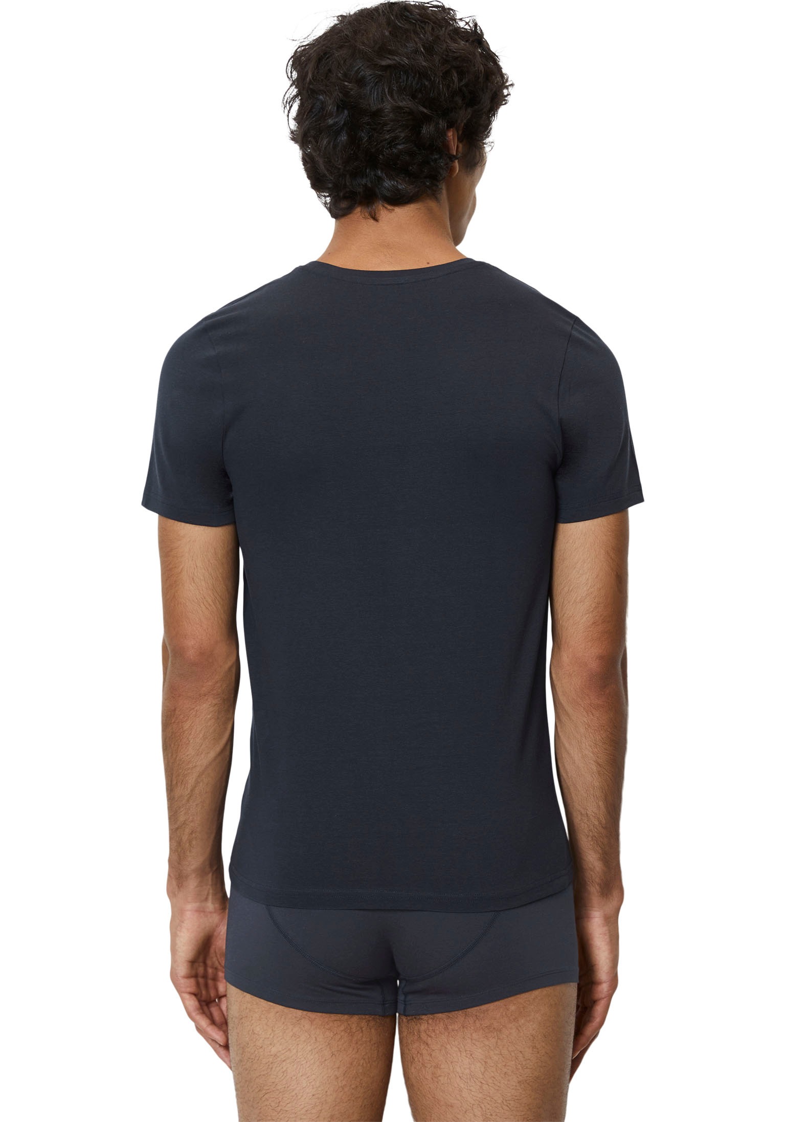 Marc O'Polo T-Shirt »Essentials«, (2er Pack), Rundhals-Auschnitt, Kurzarm
