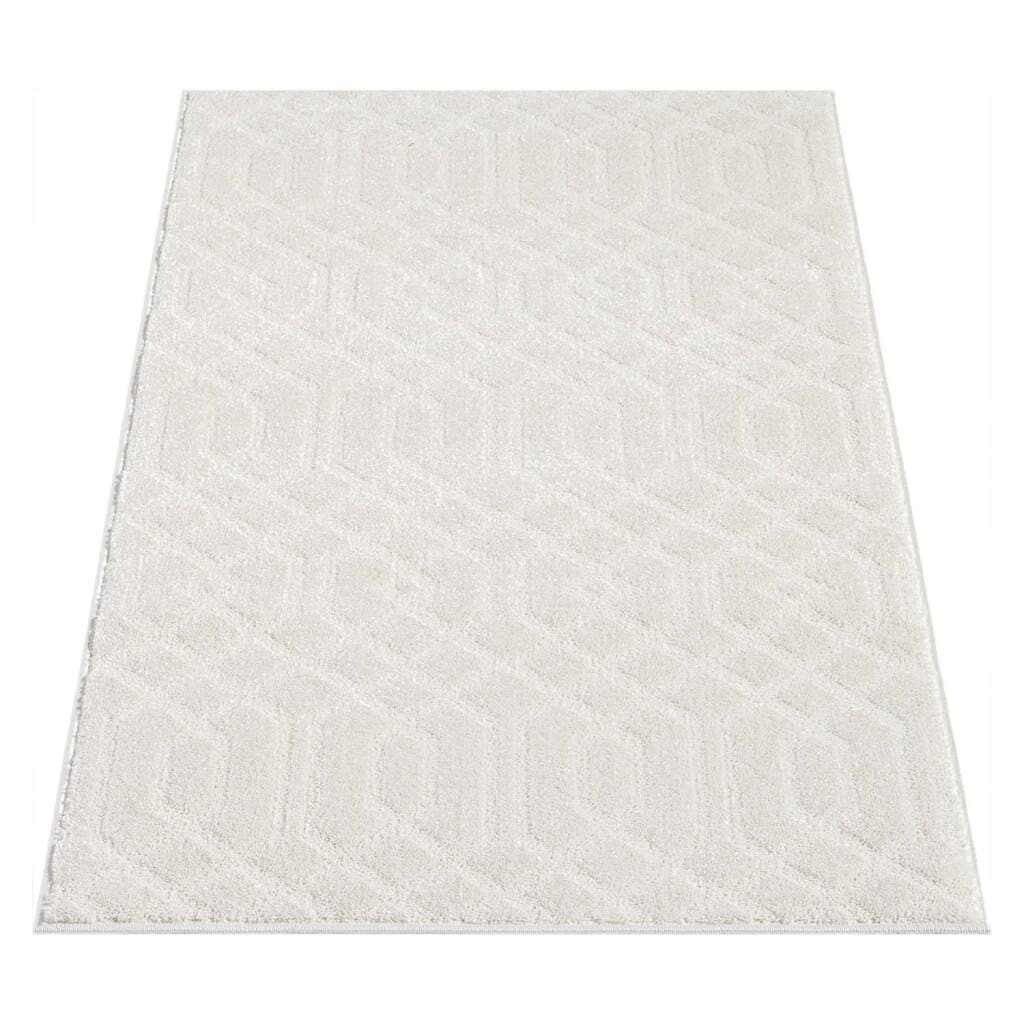Carpet City Teppich »FLAIR138«, rechteckig, 11 mm Höhe, Kurzflor-Teppich, Skandi-Stil, Wohnzimmer