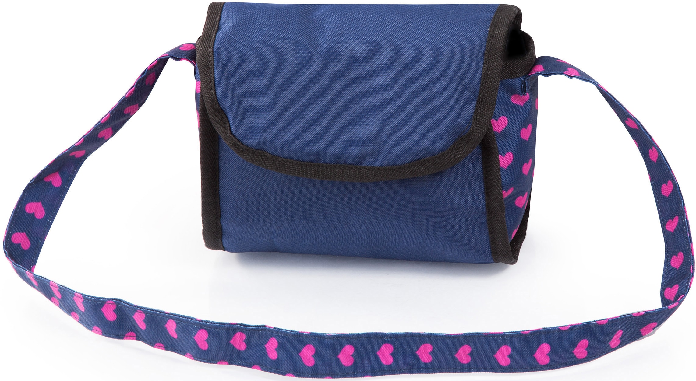 Bayer Puppenwagen »Trendy, blau/Einhorn«, mit Wickeltasche