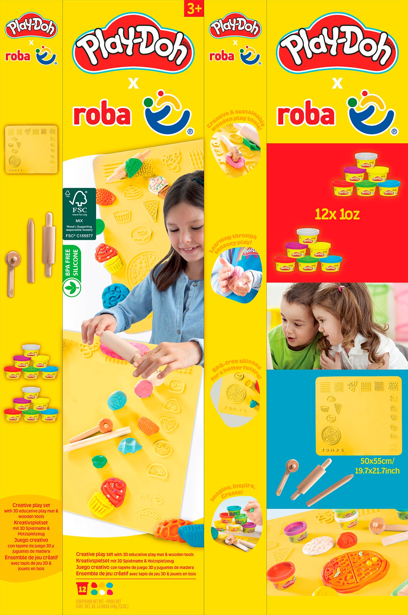 roba® Knetform-Set »Play-Doh«