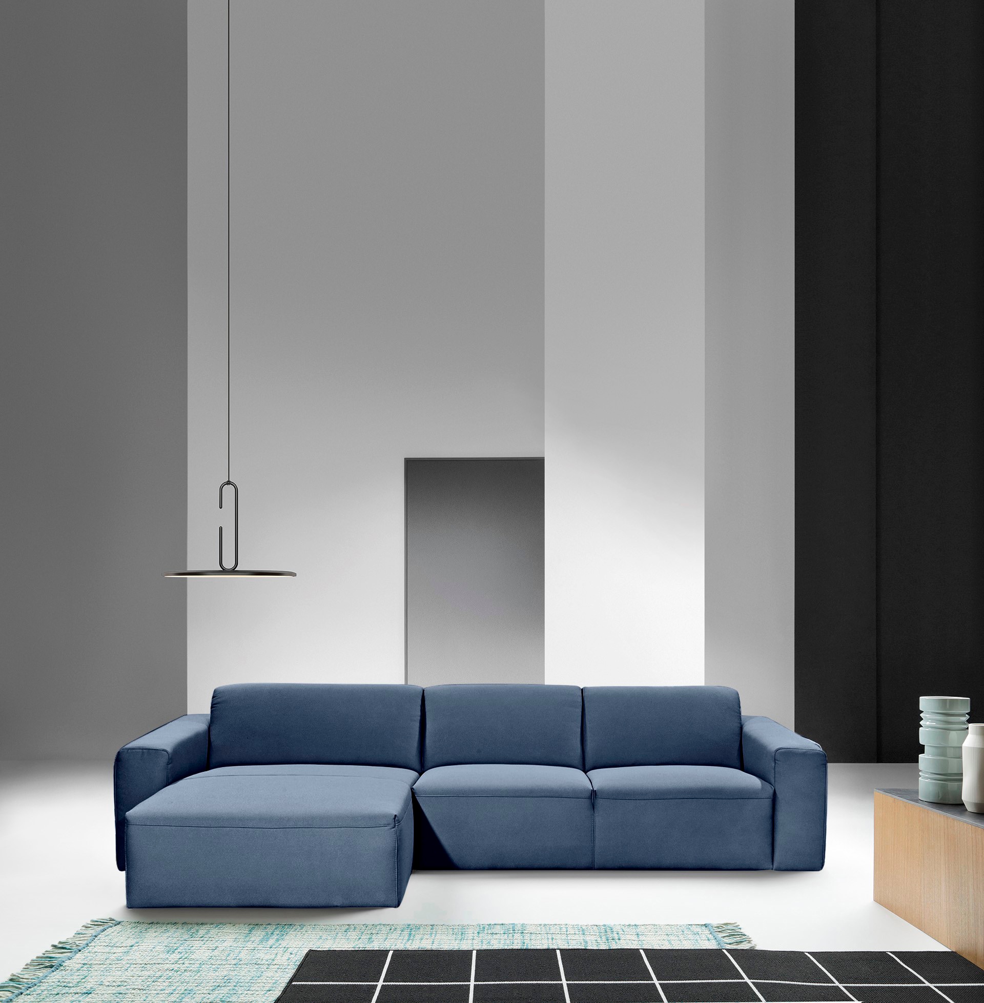 Ecksofa »Be True, L-Form«, mit zeitlosem Design und tiefer Sitzfläche