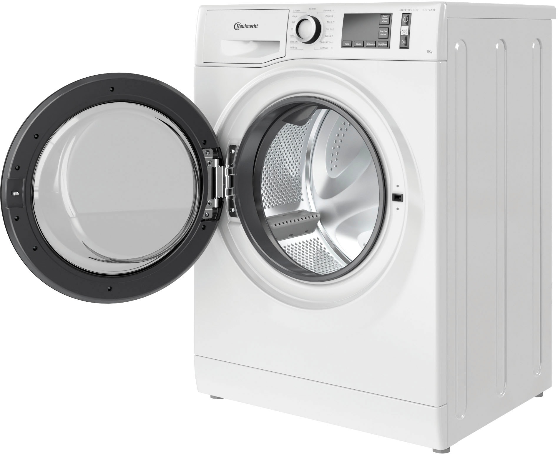 BAUKNECHT Waschmaschine, SUPER ECO kg, Garantie 1400 mit U/min, XXL 8464A, 8 3 Jahren Herstellergarantie Jahre 4