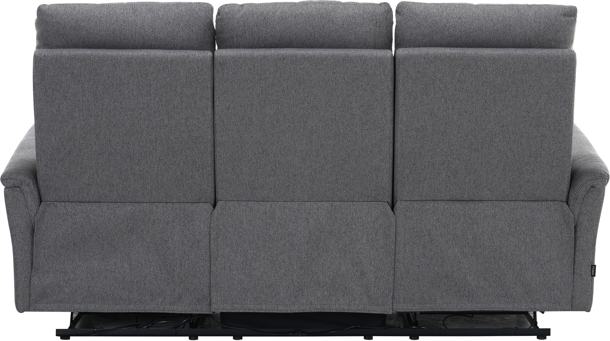 Home affaire 3-Sitzer »FINNARA, 3-Sitzer,elelektrische Relaxfunktion in 2 Sitzen, USB A/C« Liegefunktion 105°-135°, Federkern,