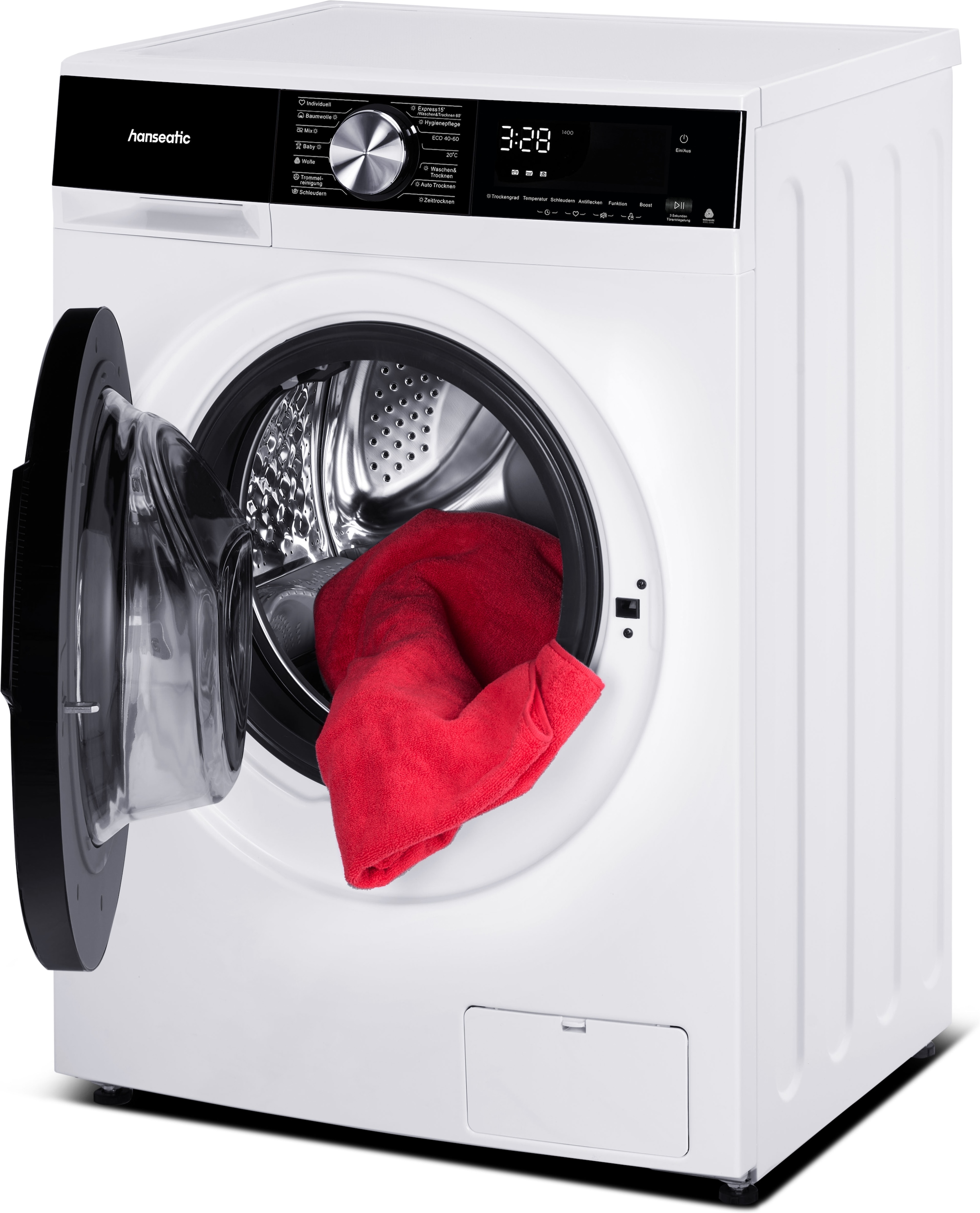 Hanseatic Waschtrockner »HWDM1107BD« 10 kg /7 kg 72 dB(A) inkl. 3 Jahre Herstellergarantie