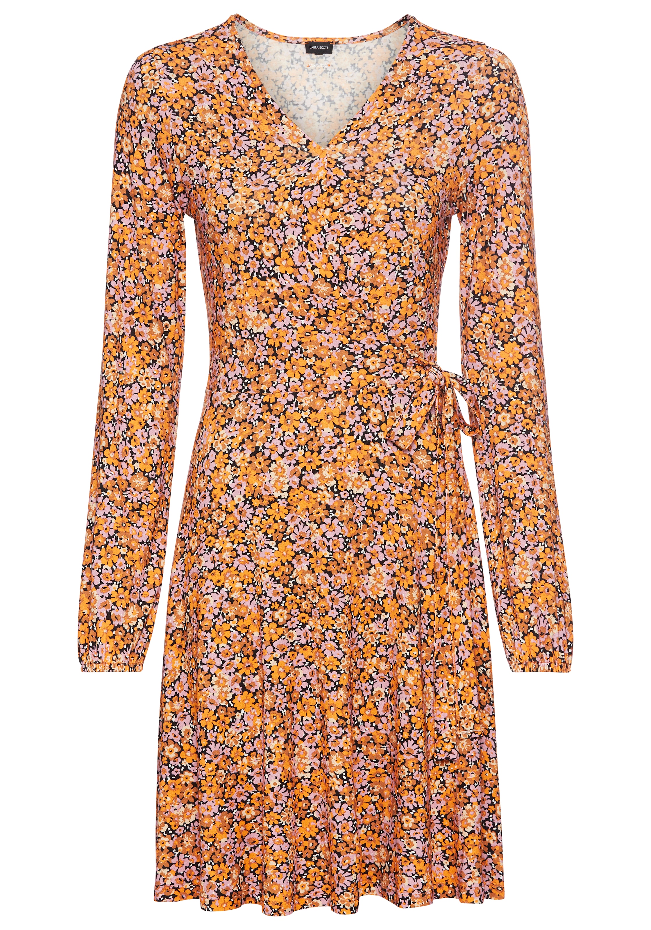 Laura Scott Jerseykleid, mit Wickeldetail