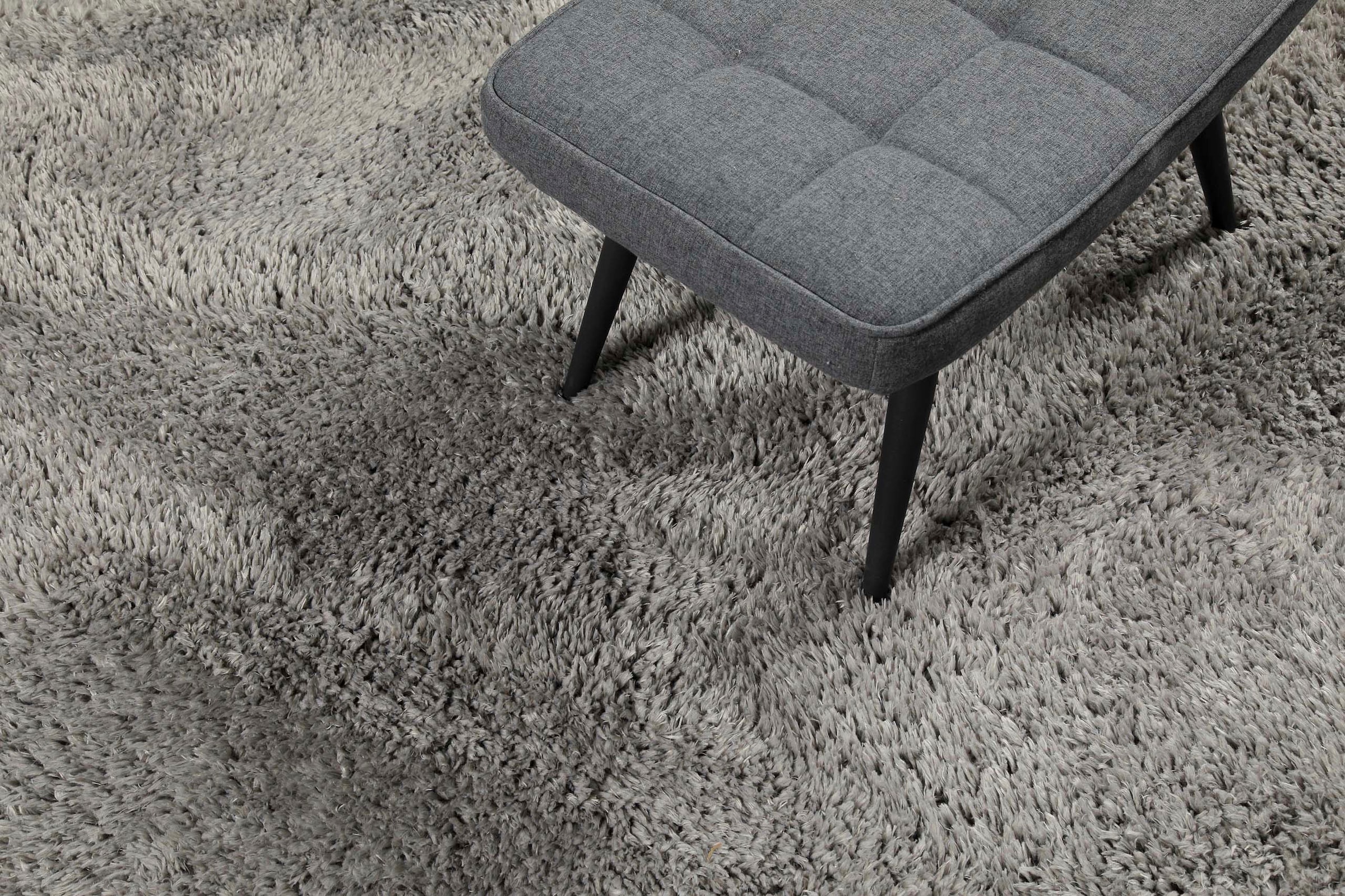 my home Hochflor-Teppich »Josetta, auch als Läufer erhältlich«, rechteckig, 50 mm Höhe, Langflor, Shaggy, dichter weicher Hochflor, uni farben, Wohnzimmer