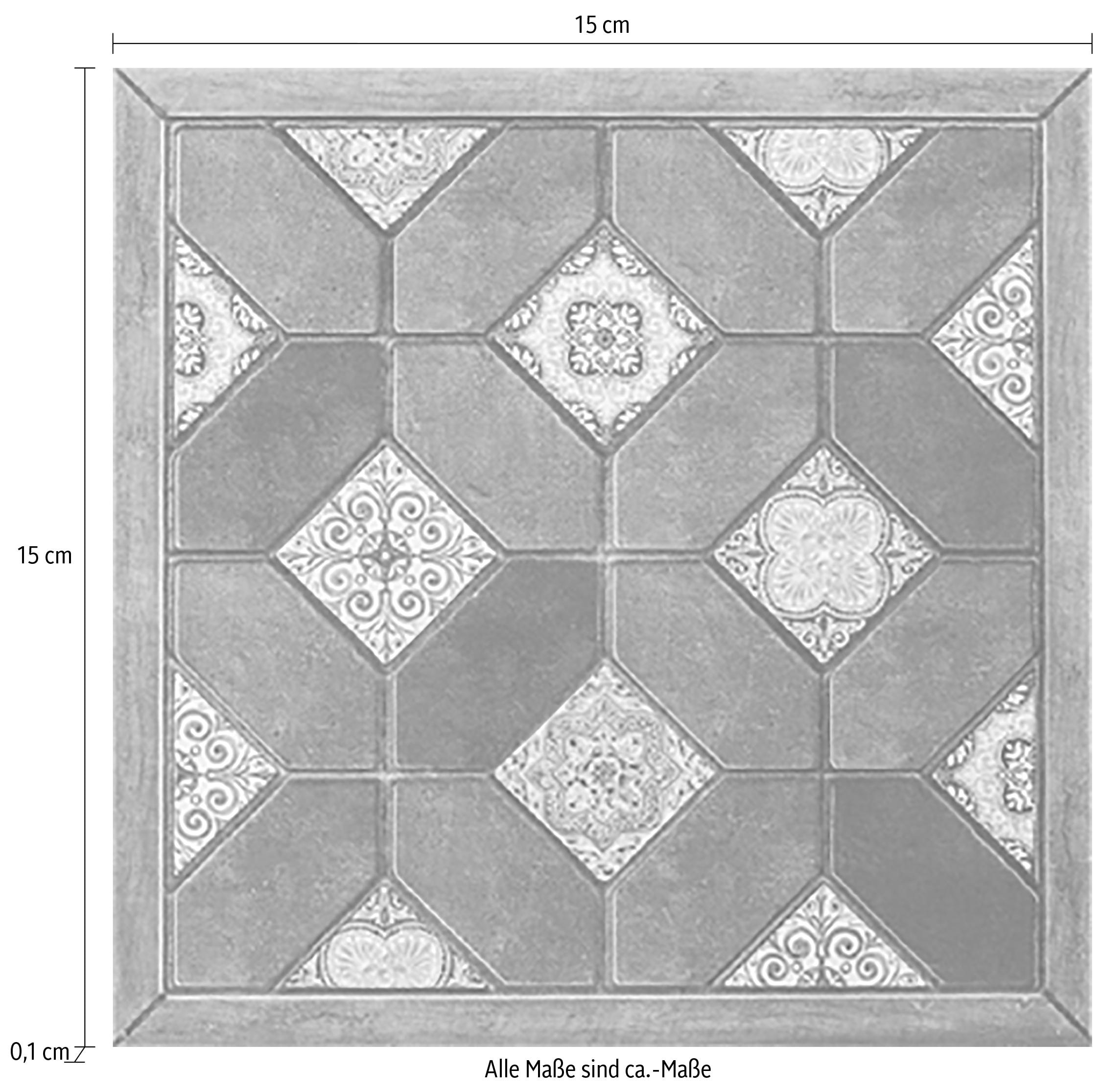 queence Fliesenaufkleber »Mosaik Muster« Stickerfliesen, selbstklebend, Sticker, 12er Set