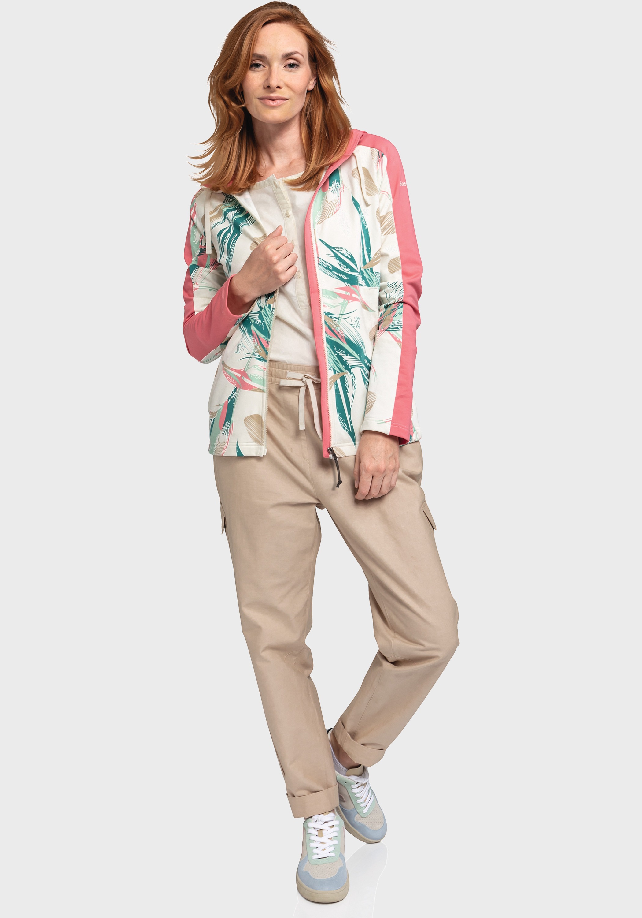 Schöffel Fleecejacke »Fleece Hoody Locarno L«, mit Kapuze