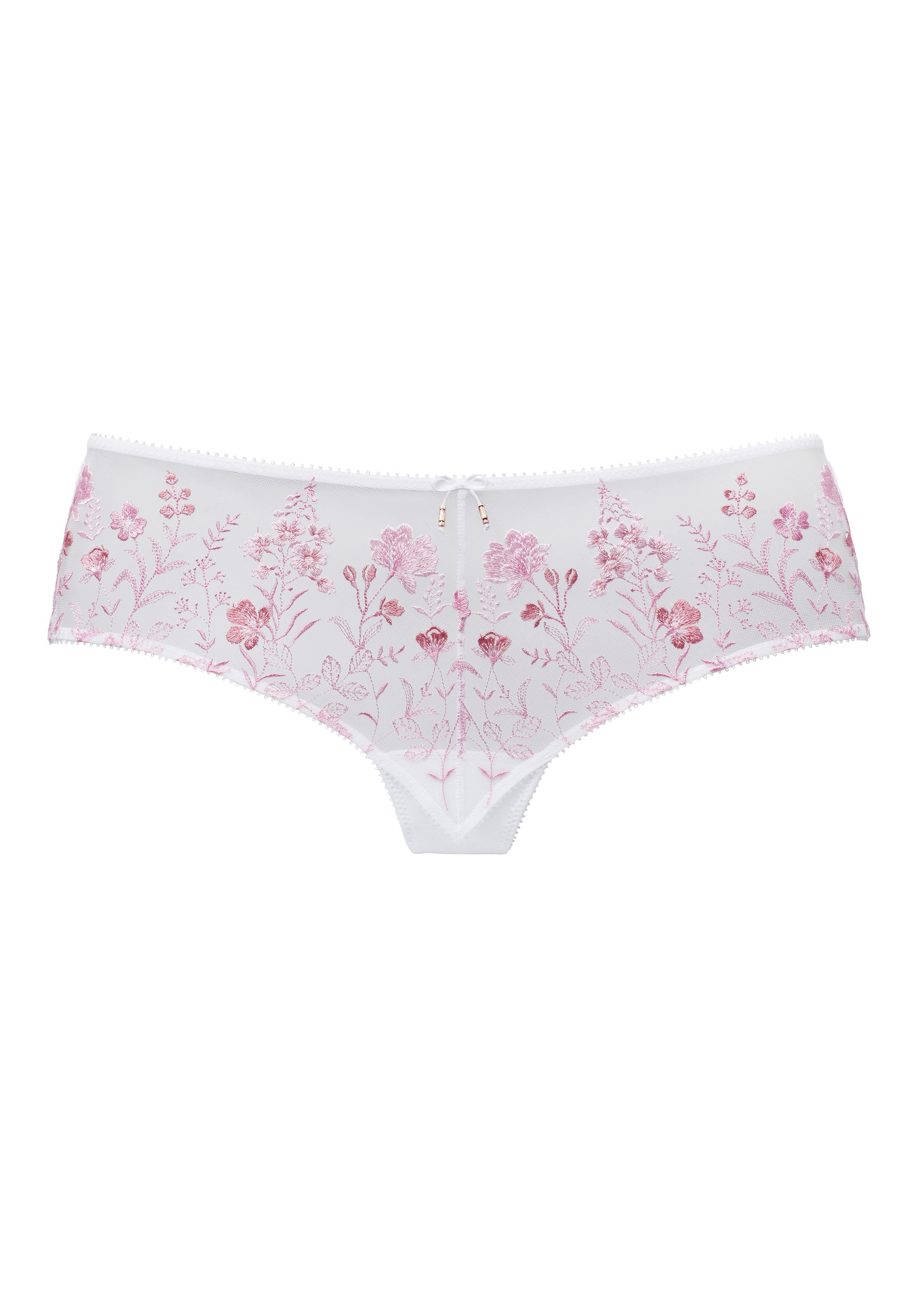 LASCANA Stringpanty »Maria« mit bunten Blumen aus Stickereispitze