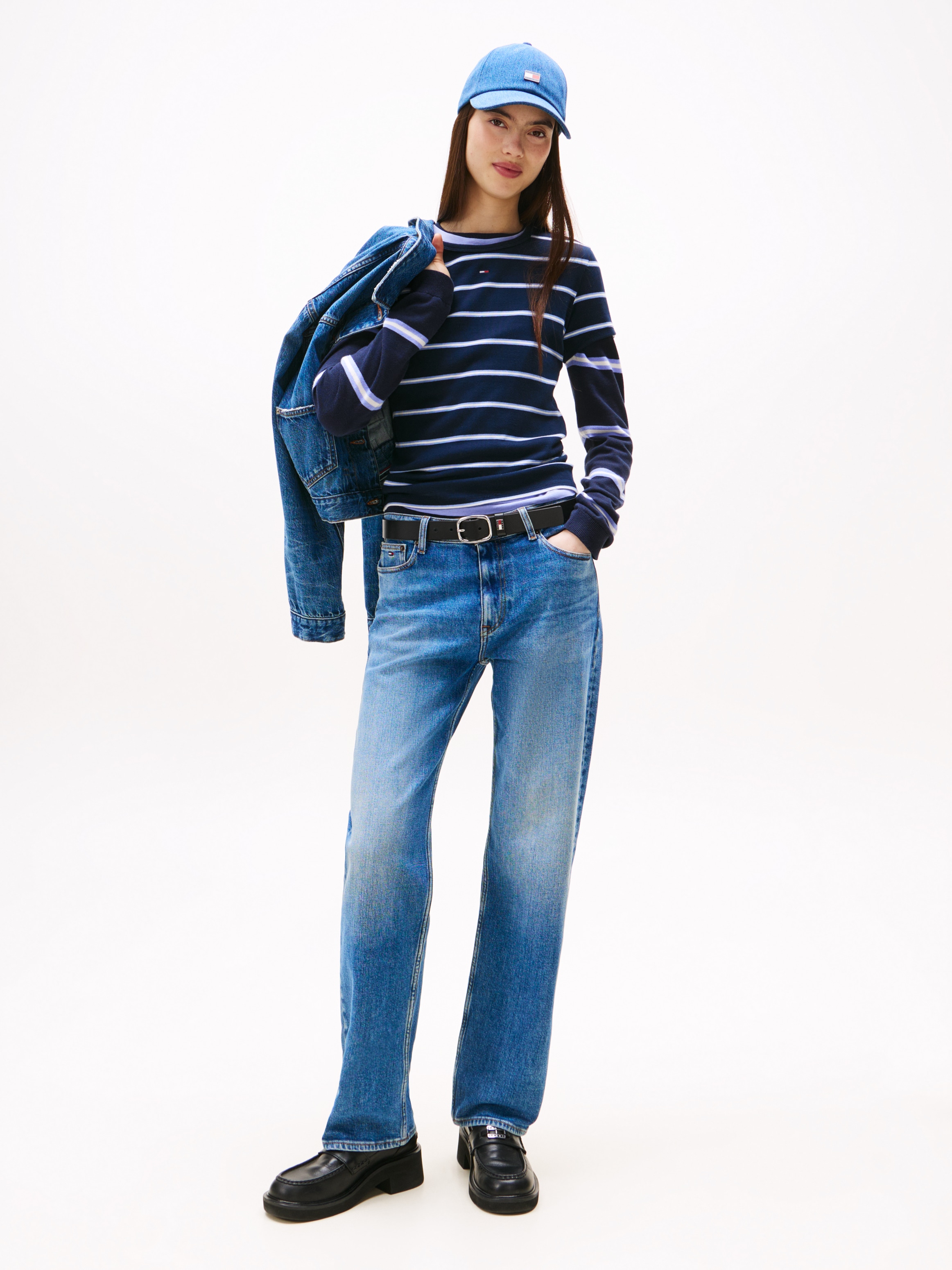 Tommy Jeans Slim-fit-Jeans »KIRA MR SLIM STR BI0134«
